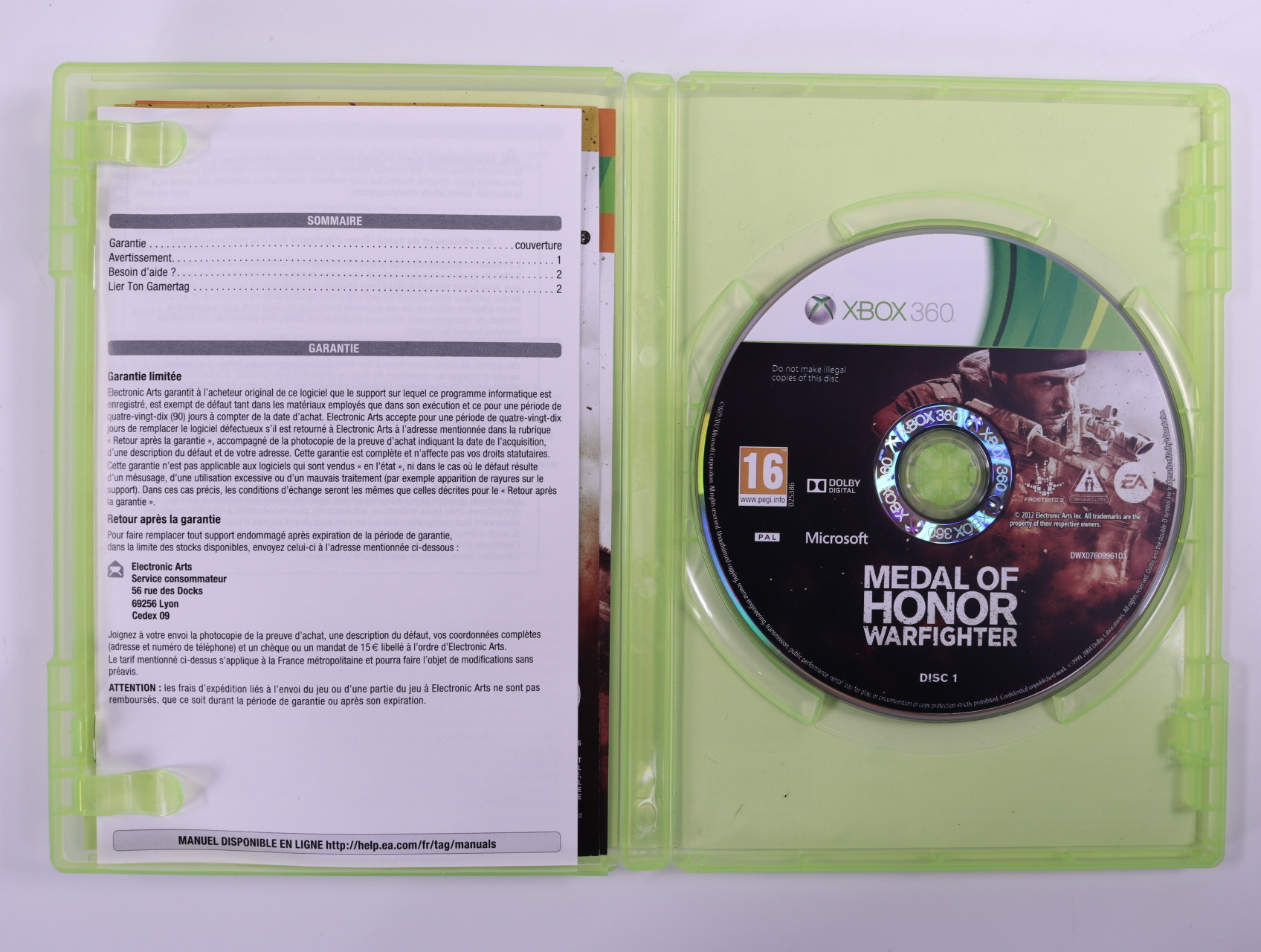 Xbox 360 - Medal of Honor Warfighter - productfoto 3