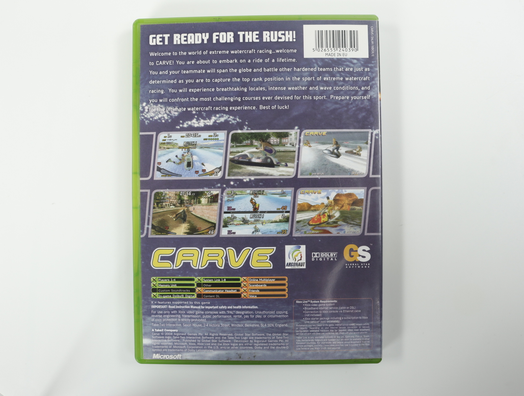 Xbox Classic - Carve - productfoto 3
