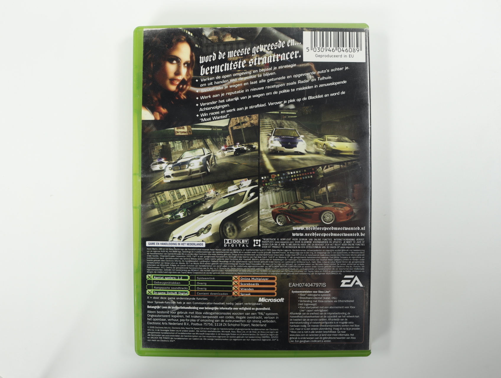 Xbox Classic - Need for Speed: Most Wanted - productfoto 3
