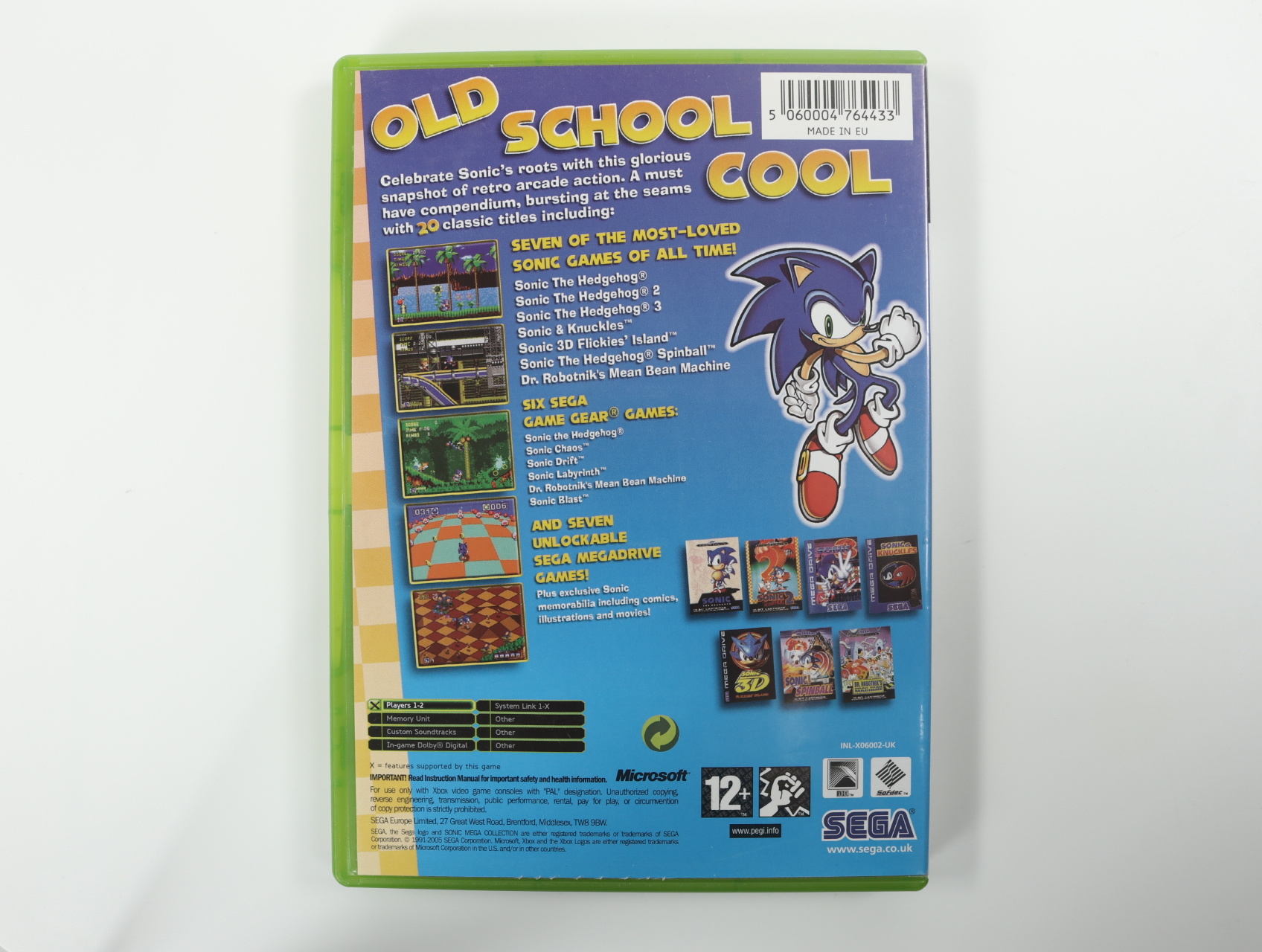 Xbox Classic - Sonic Mega Collection Plus - Sonic Team - productfoto 3