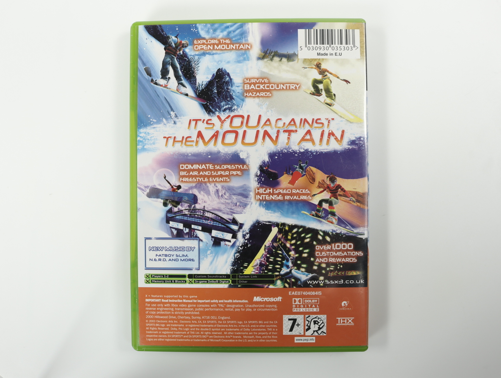 Xbox Classic - SSX 3 - productfoto 3