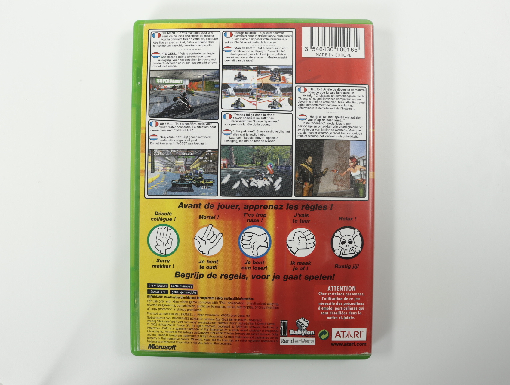 Xbox Classic - Furious Karting - productfoto 3