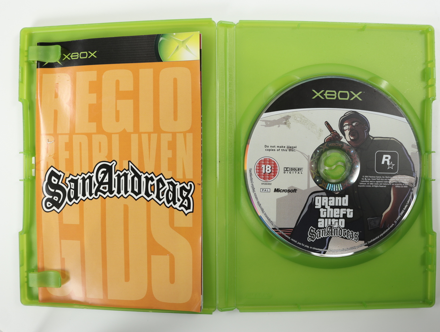 Xbox Classic - Grand Theft Auto: San Andreas - productfoto 2