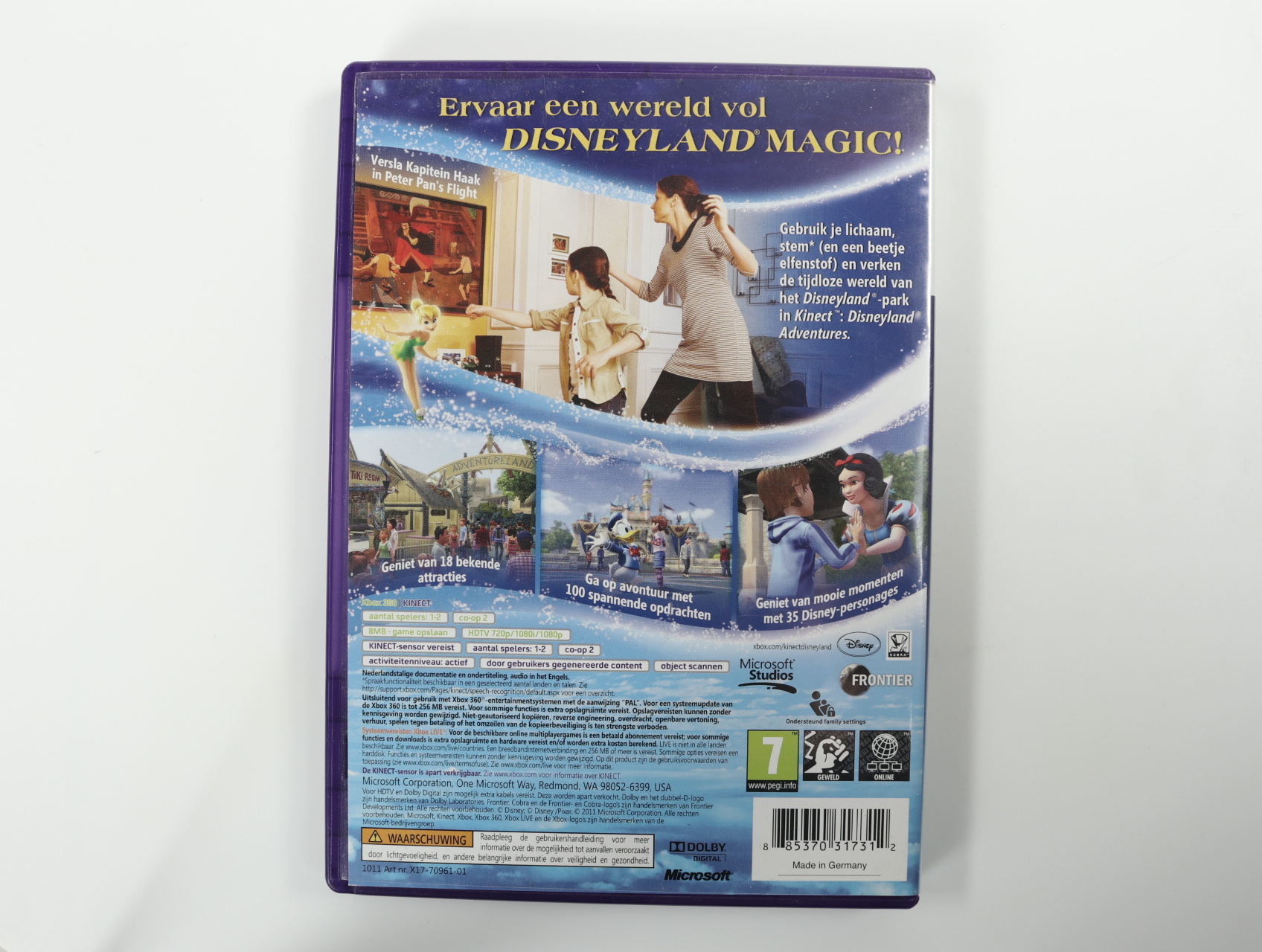 Xbox 360 - Disneyland Adventures - productfoto 3