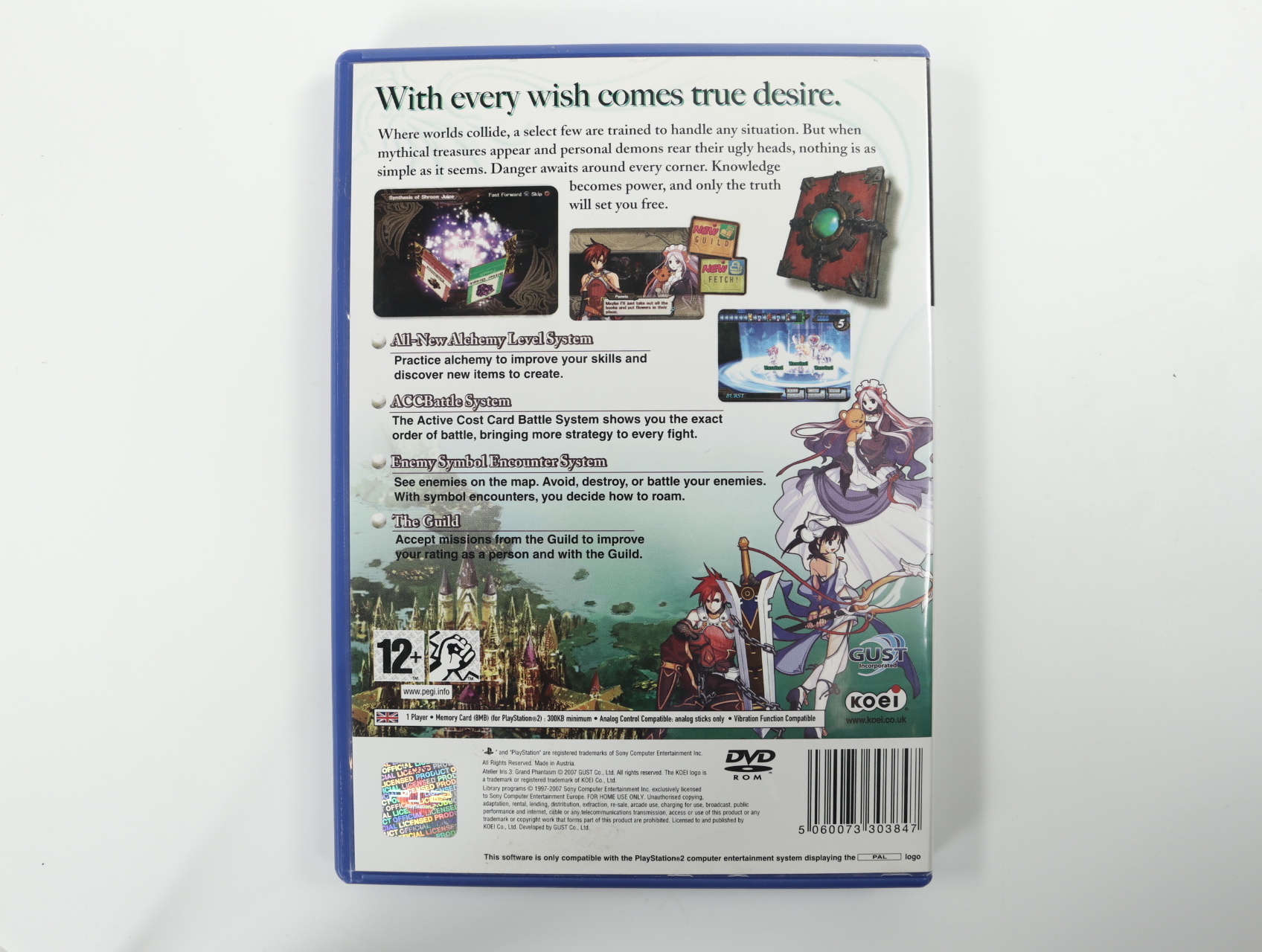 PlayStation 2 - Atelier Iris 3: Grand Phantasm - productfoto 2