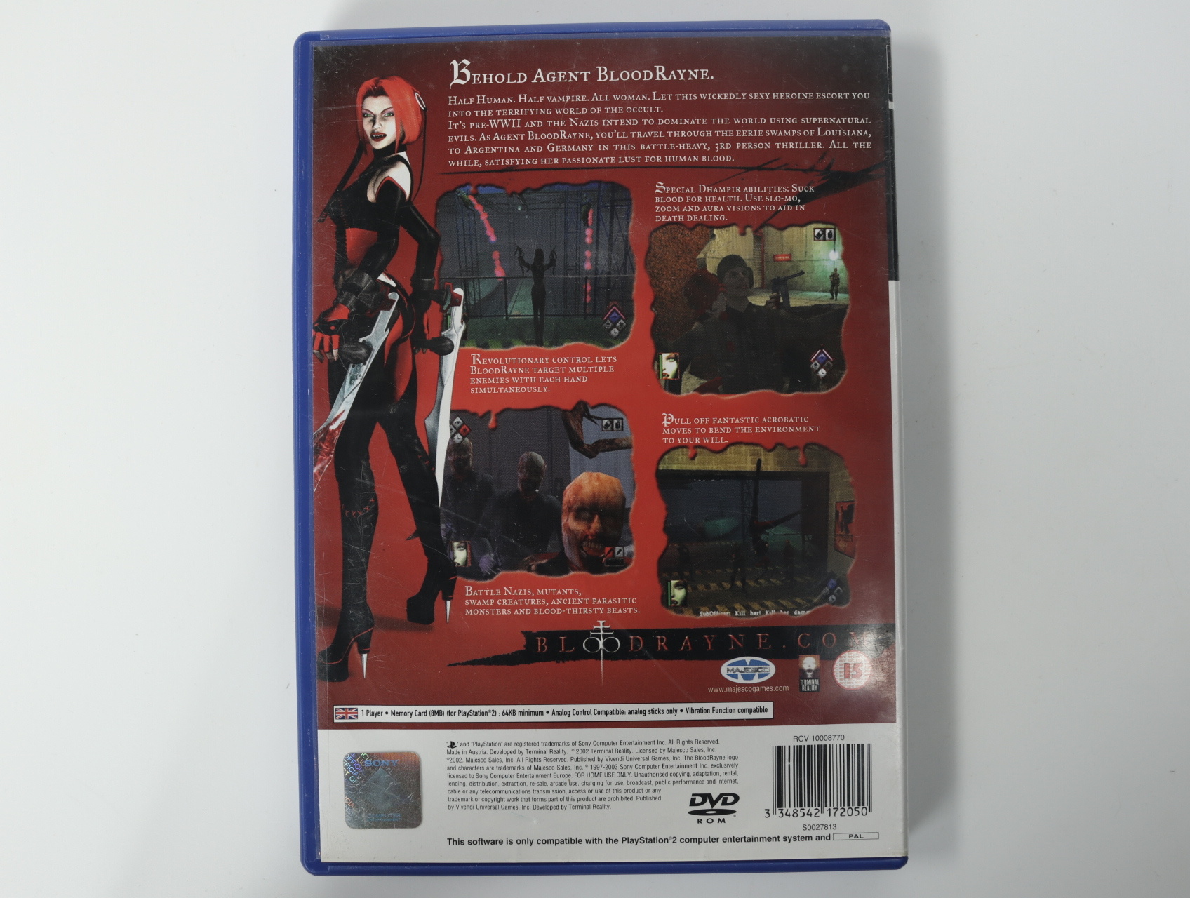 PlayStation 2 - Bloodrayne - productfoto 3