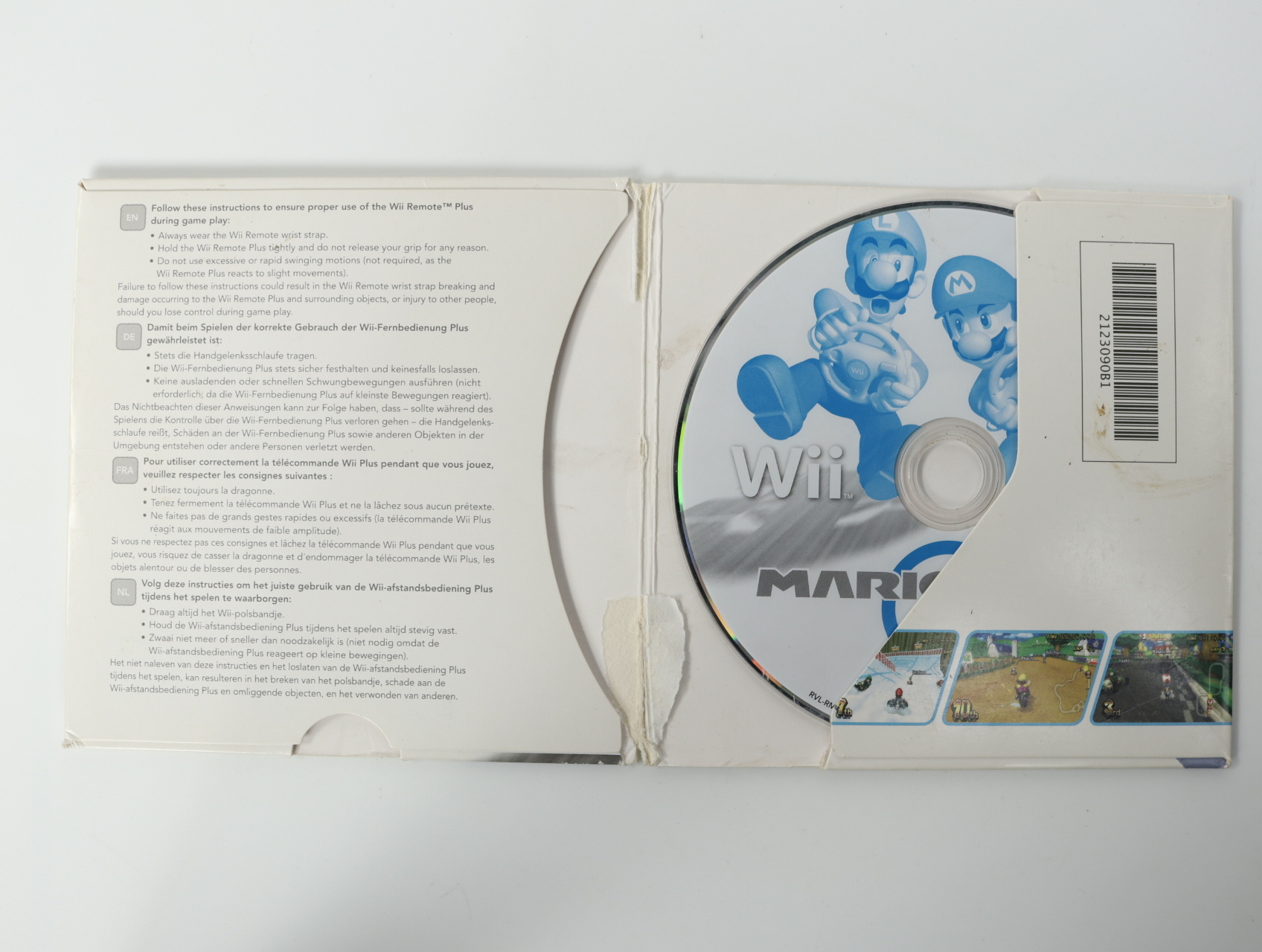 Wii - Mario Kart Wii - productfoto 2