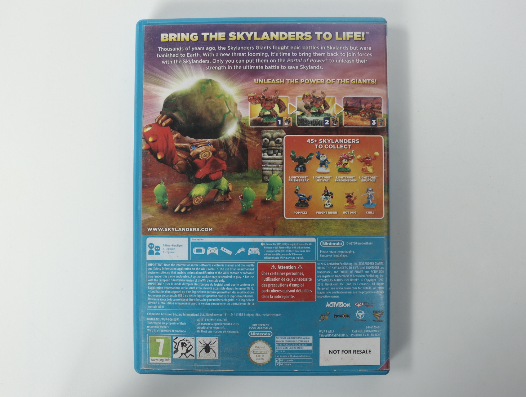Wii U - Skylanders: Giants - productfoto 3