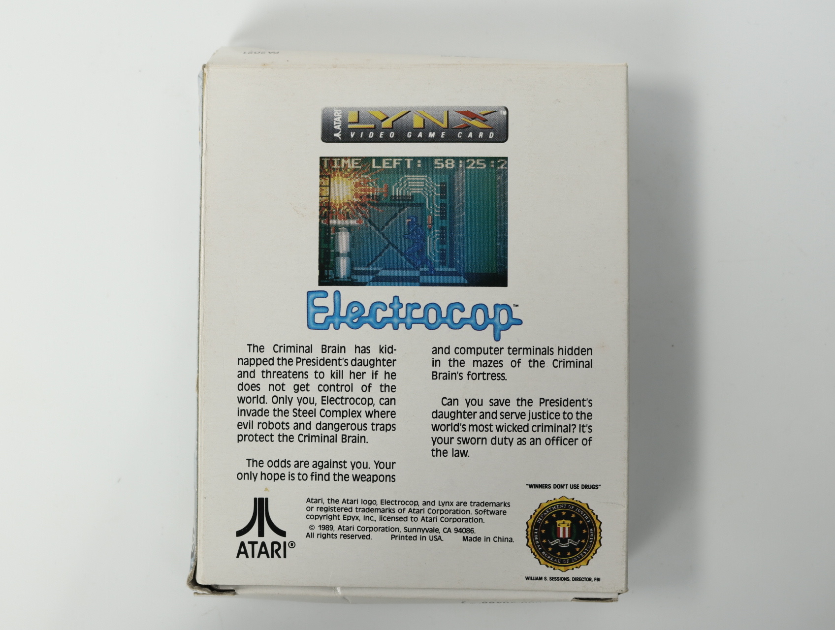Atari Lynx - Electrocop - productfoto 3