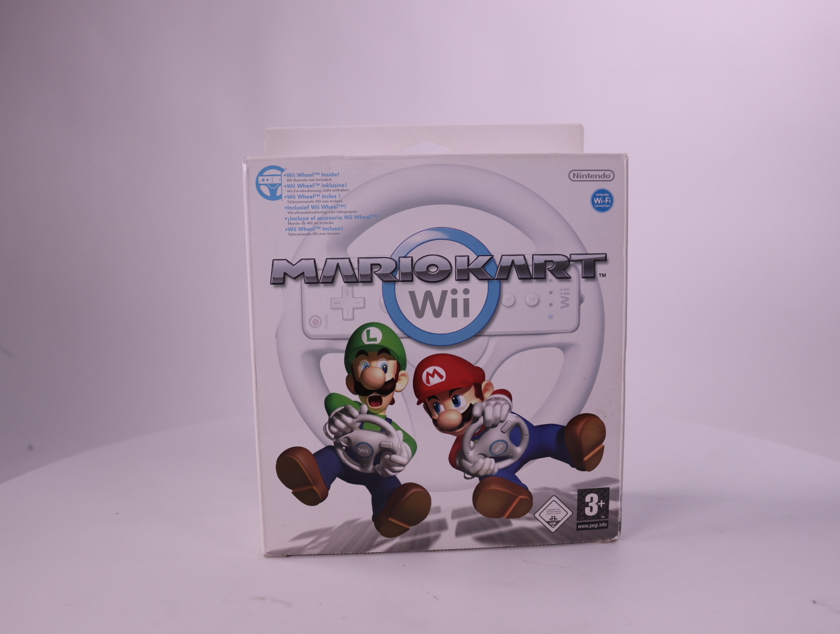 Wii - Wii Wheel [Mario Kart Included]
