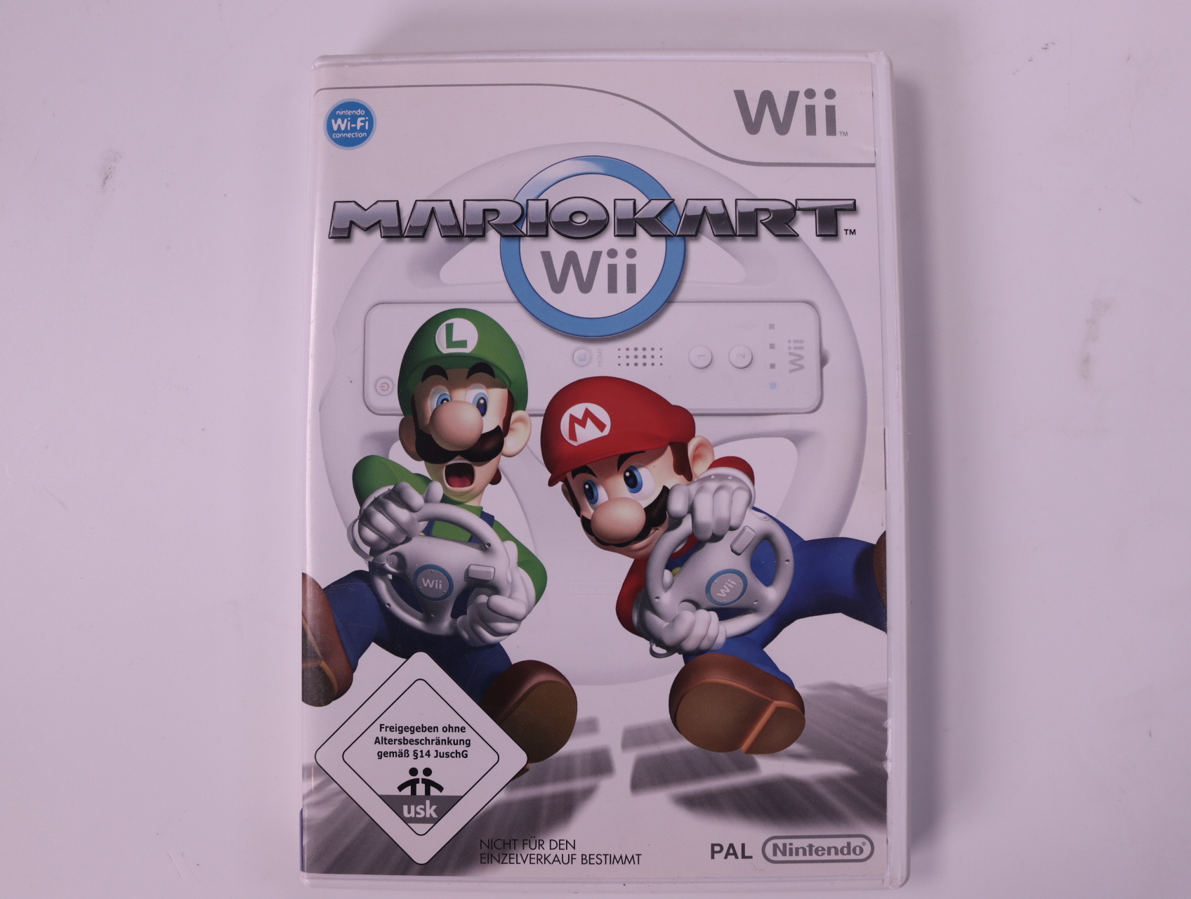 Wii - Wii Wheel [Mario Kart Included] - productfoto 6