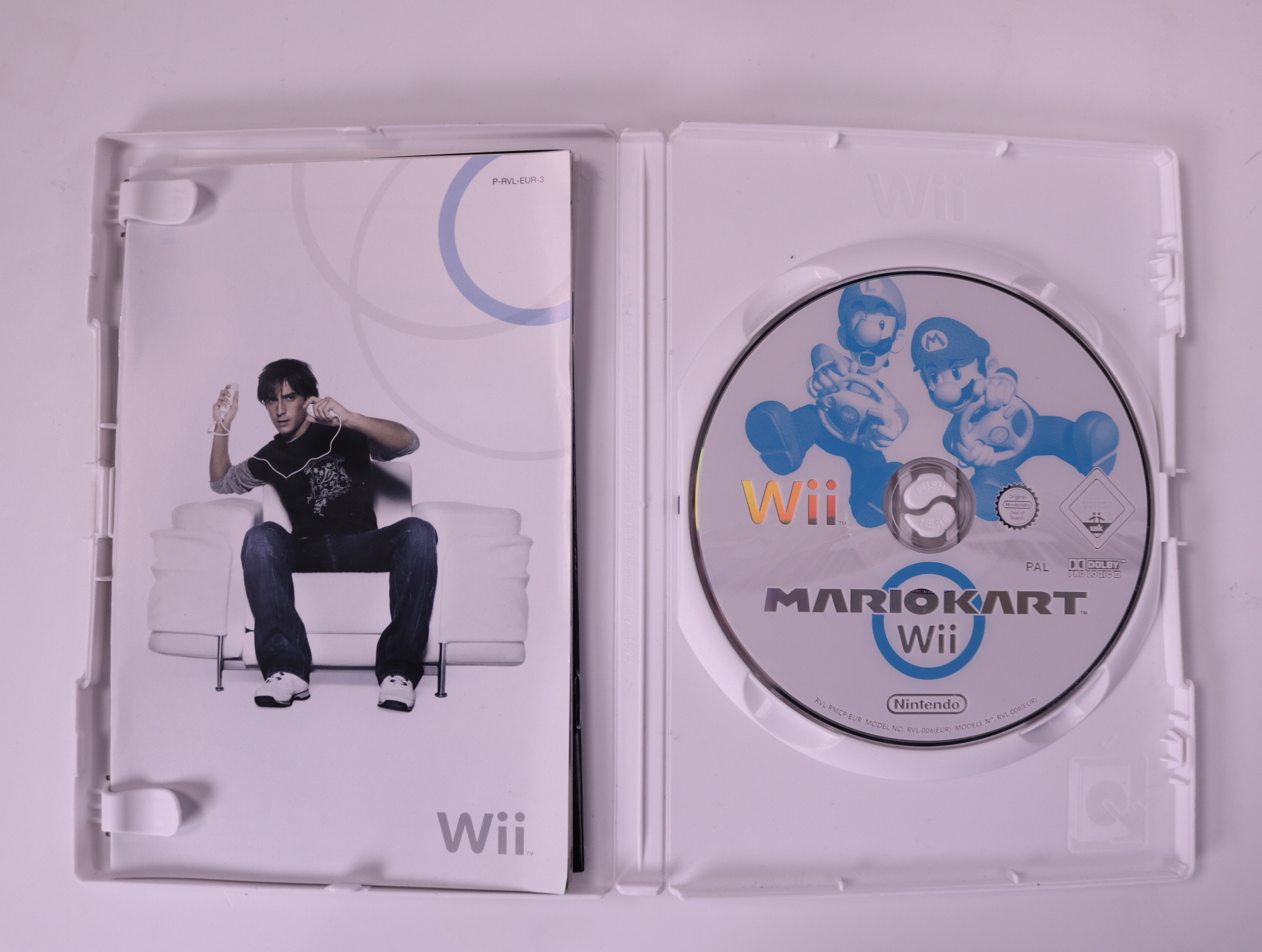 Wii - Wii Wheel [Mario Kart Included] - productfoto 8