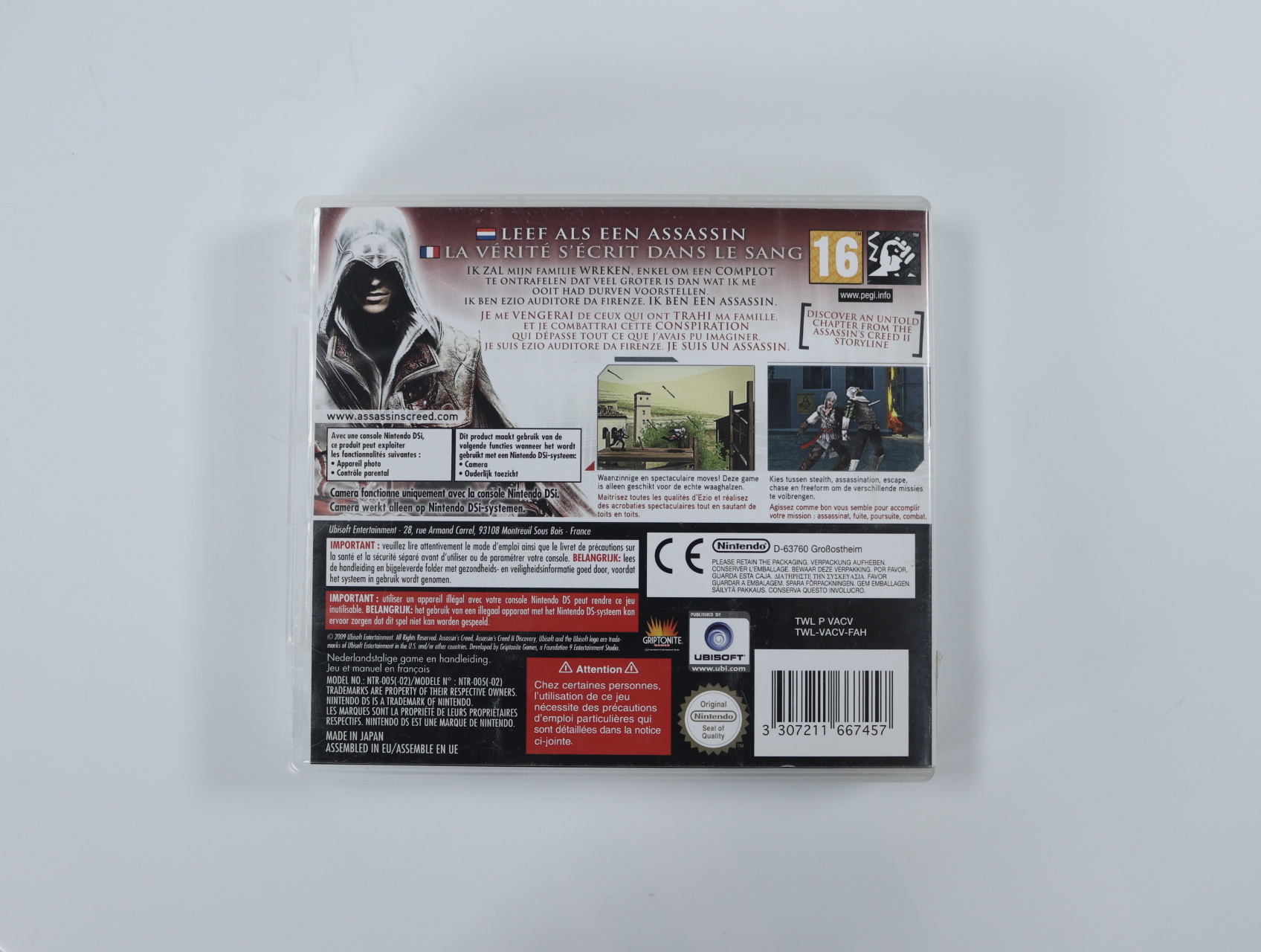 Nintendo DS - Assassin’s Creed II: Discovery - CIB - productfoto 2