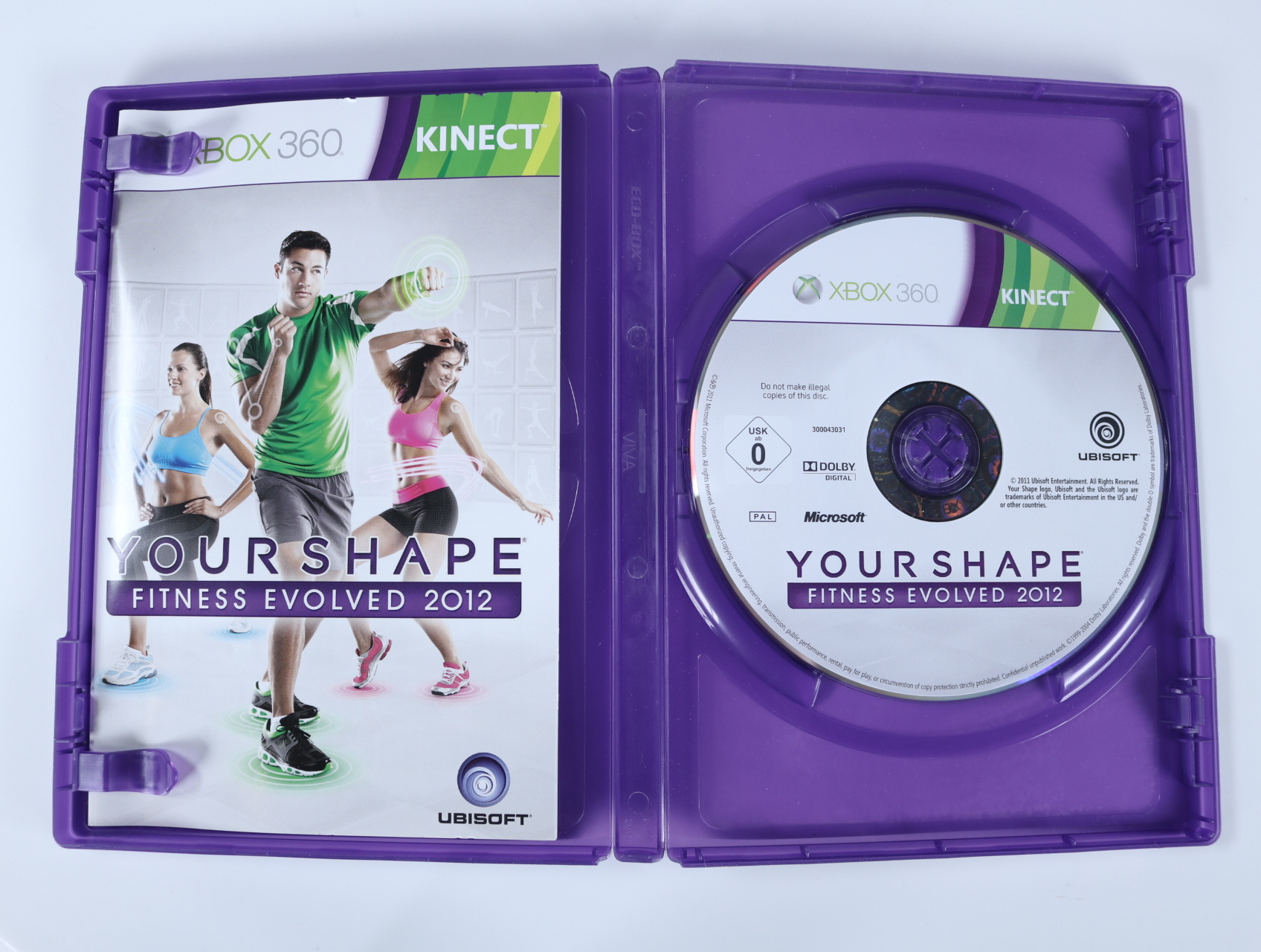 Xbox 360 - Your Shape: Fitness Evolved 2012 - productfoto 3