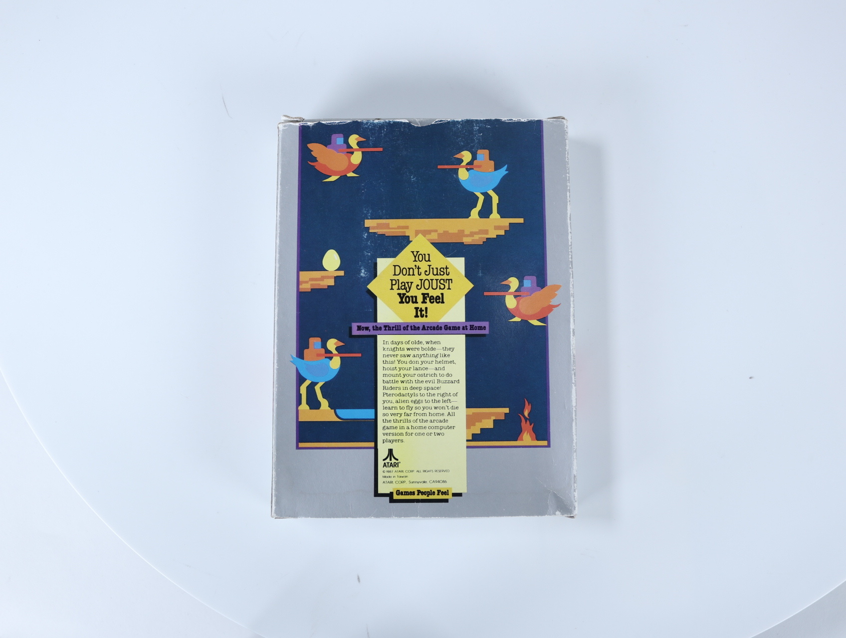 Atari 2600 - Joust [Boxed CIB] - Williams Electronics - productfoto 2