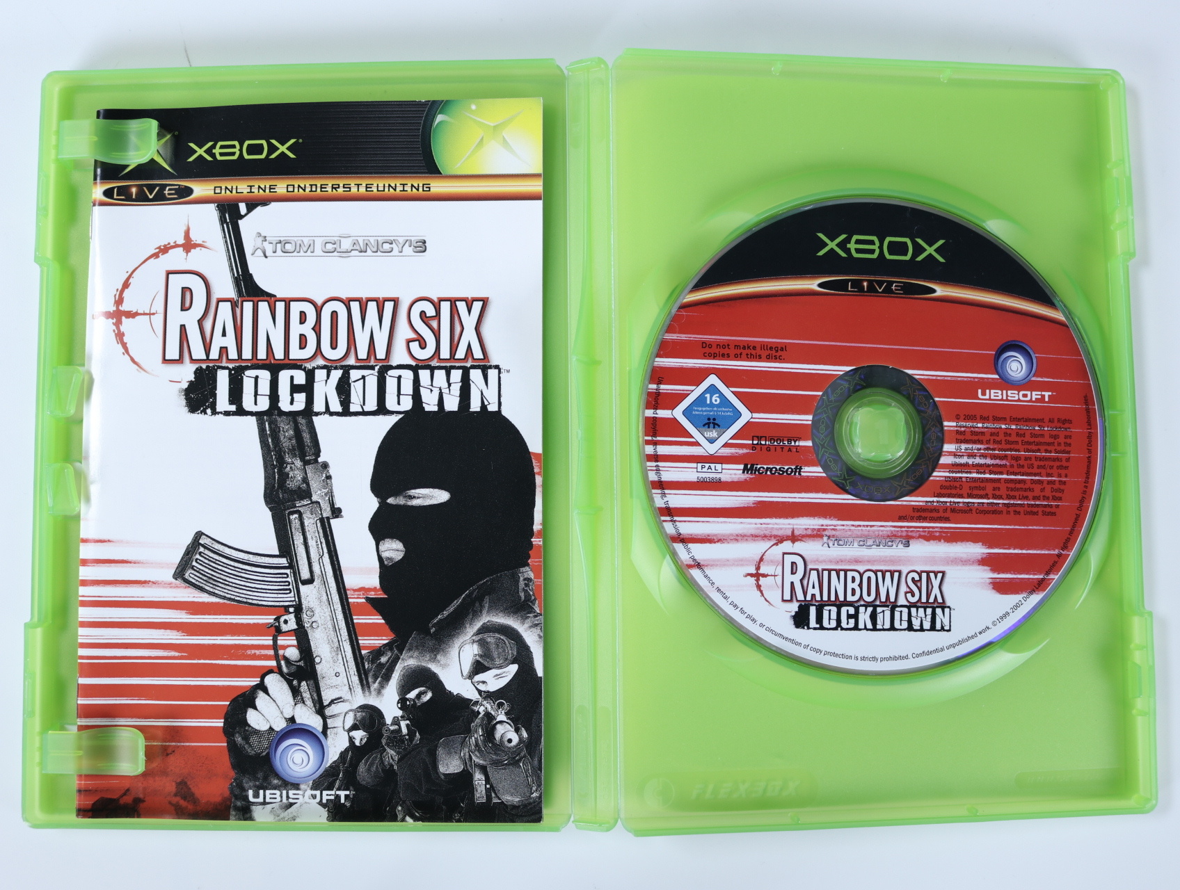 Xbox Classic - Rainbow Six Lockdown - productfoto 2