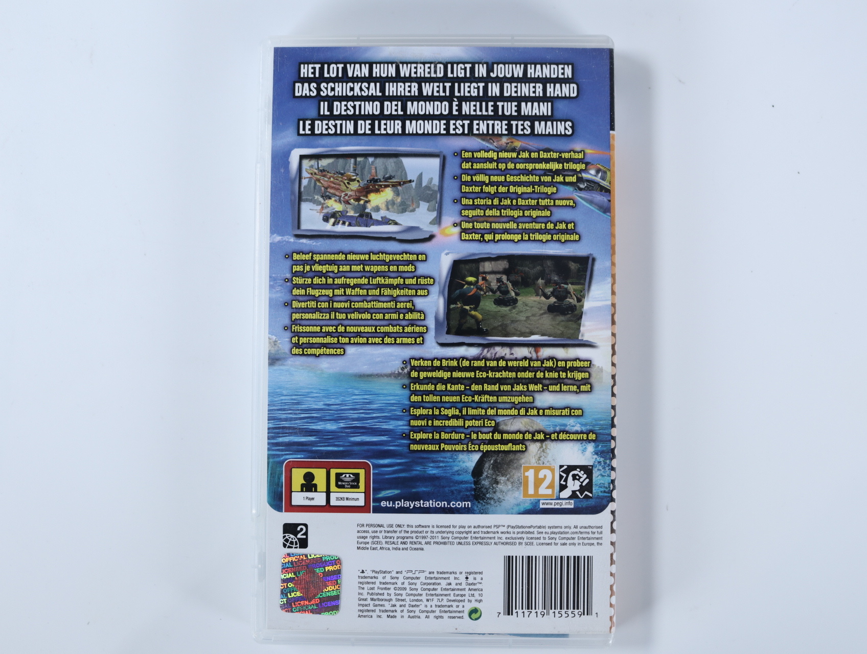 PSP - Jak and Daxter: The Lost Frontier - productfoto 2