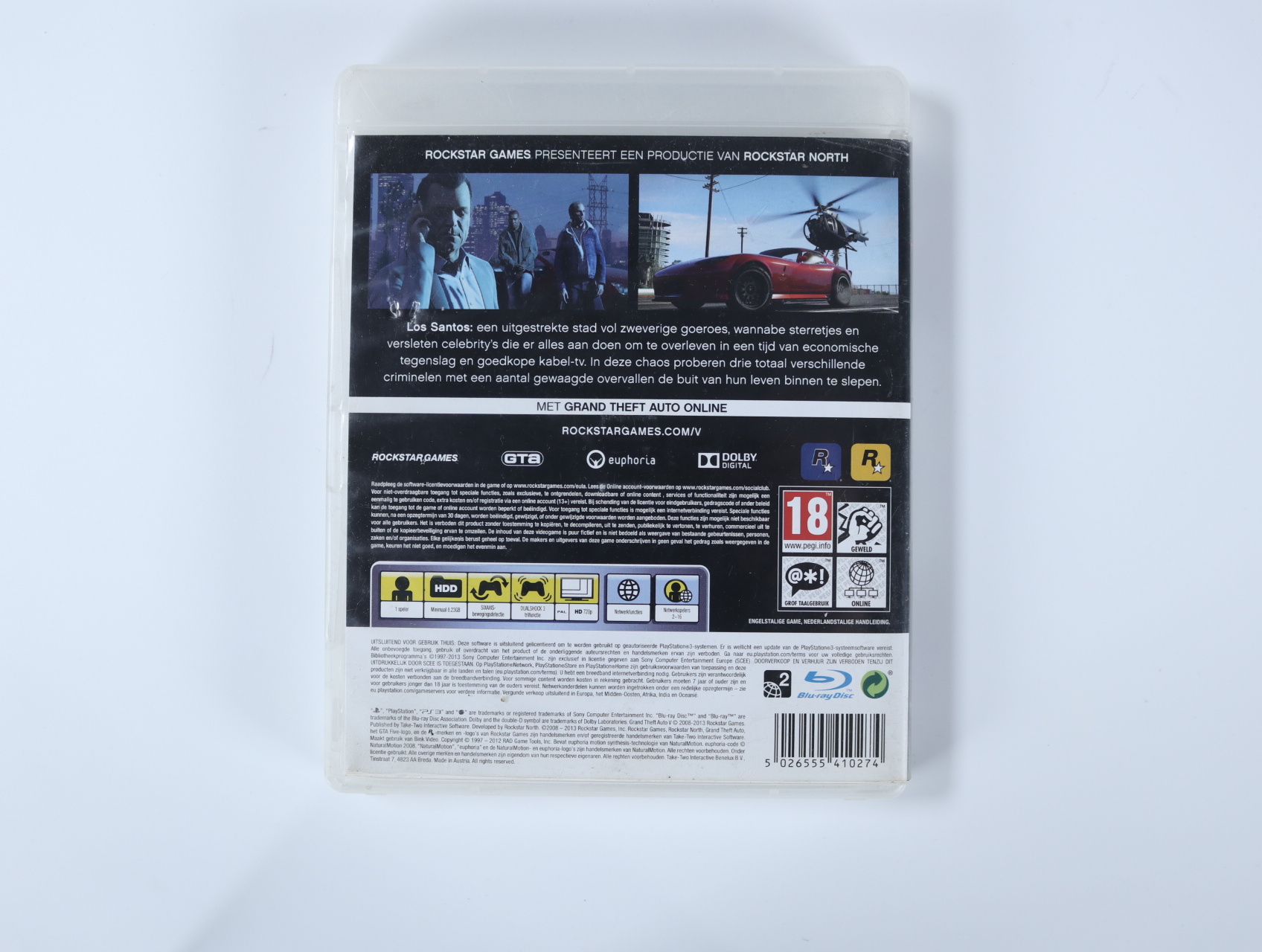 PlayStation 3 - Grand Theft Auto V - productfoto 3