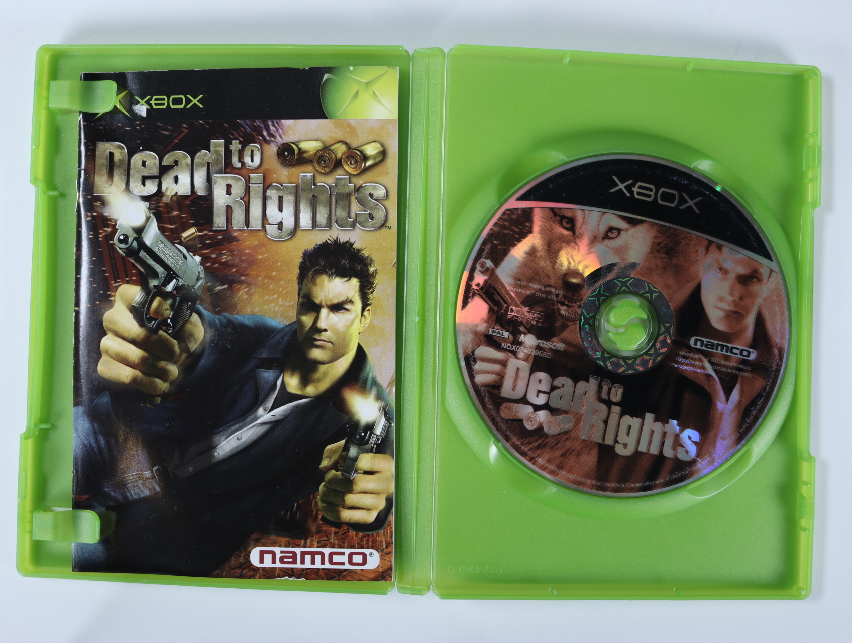 Xbox Classic - Dead to Rights - Namco Hometek - productfoto 2