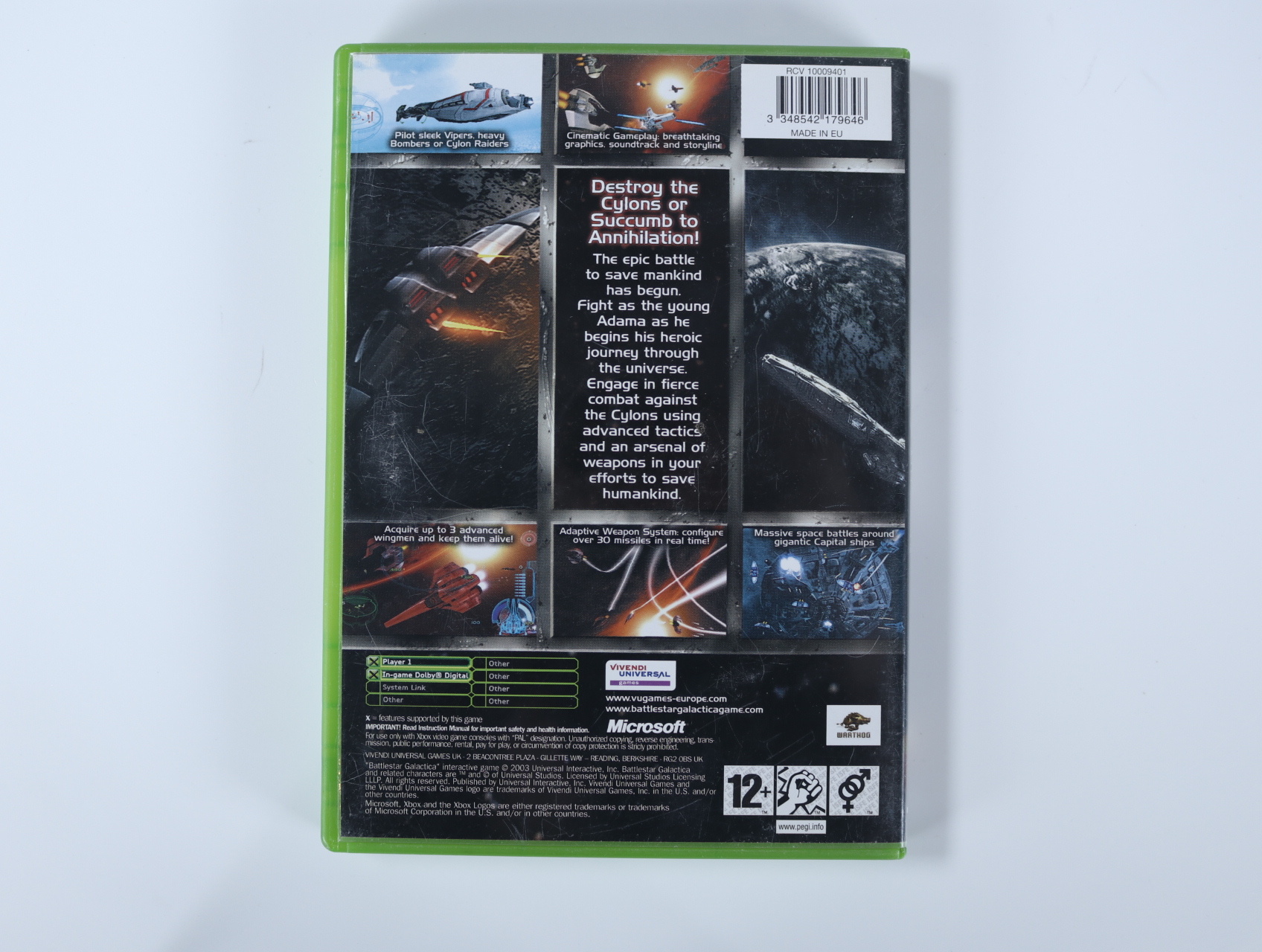 Xbox Classic - Battlestar Galactica - productfoto 3
