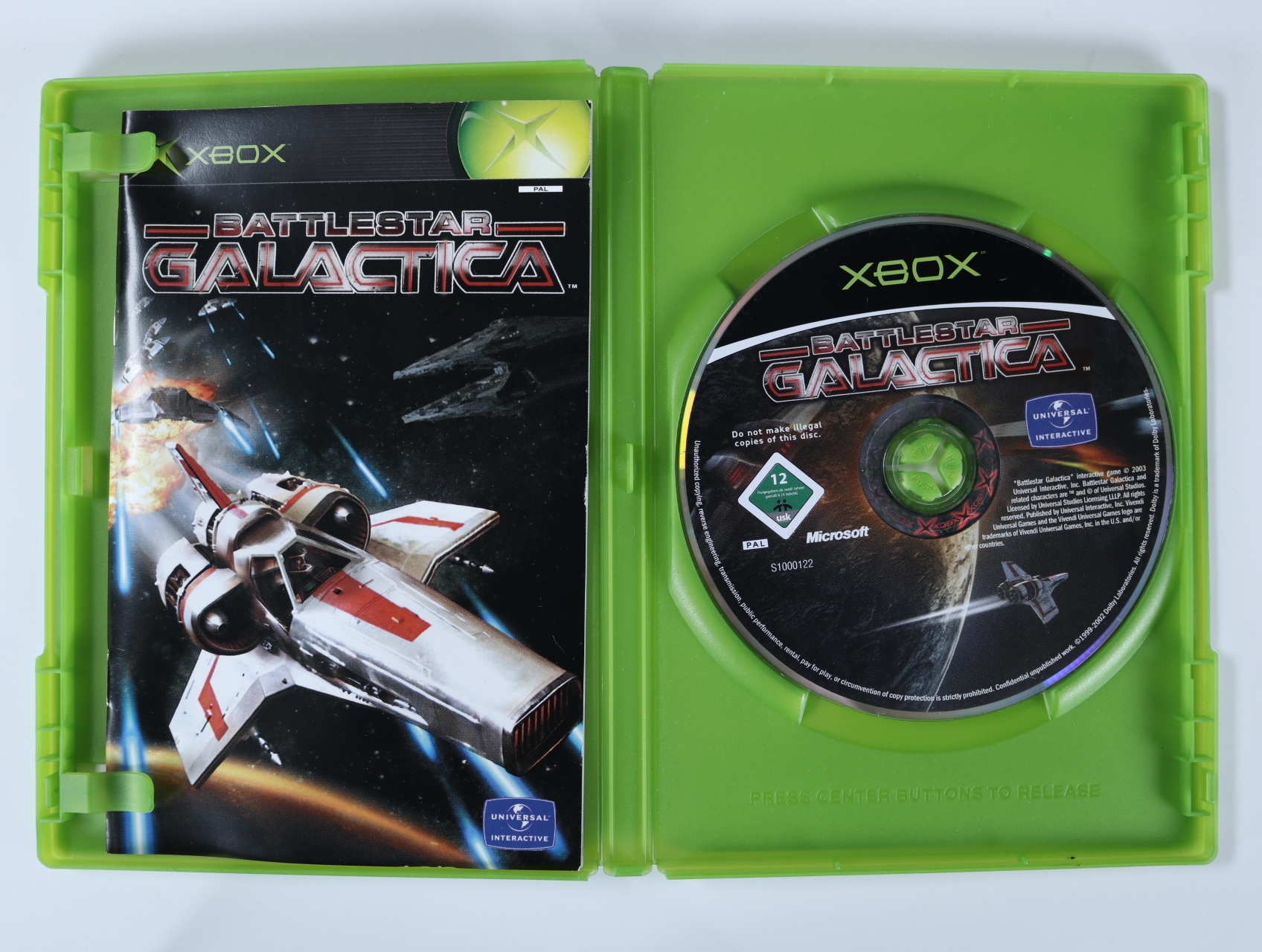 Xbox Classic - Battlestar Galactica - productfoto 2