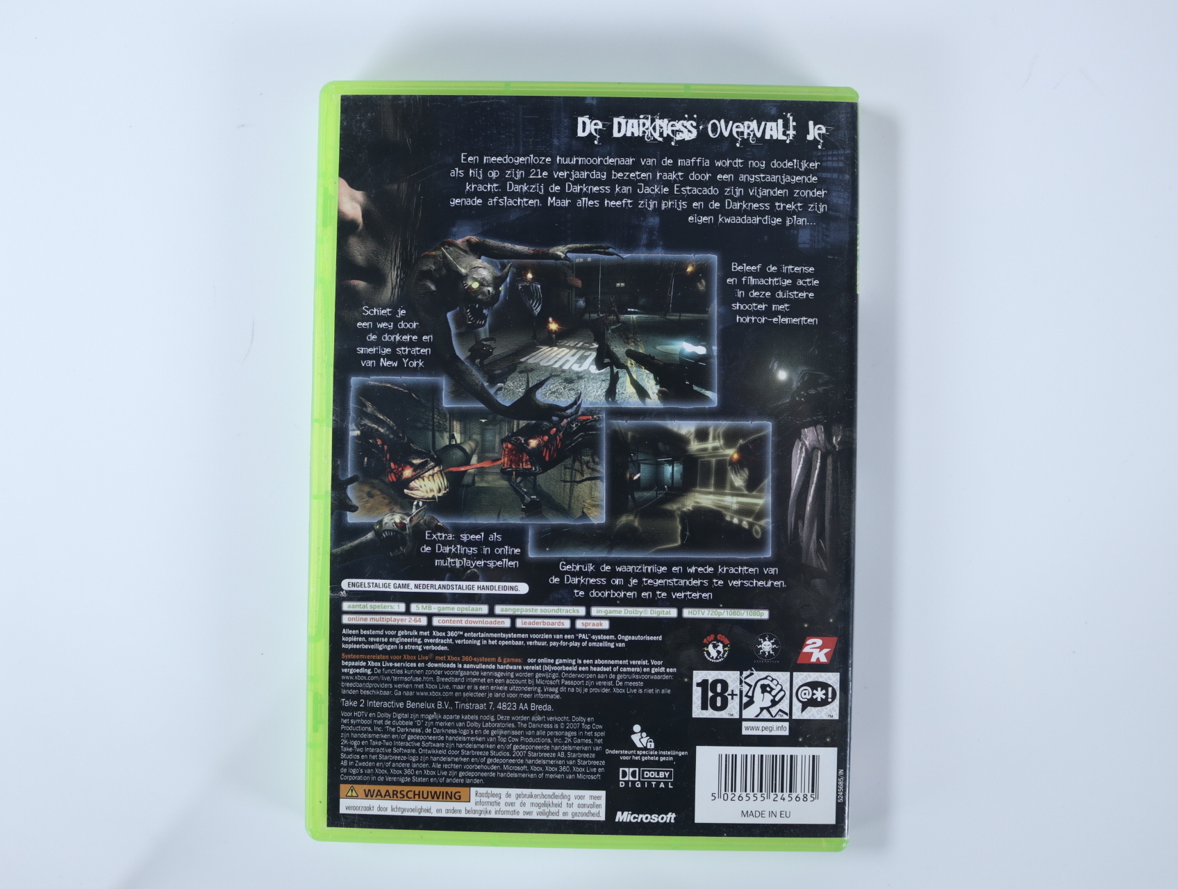 Xbox 360 - The Darkness - productfoto 3