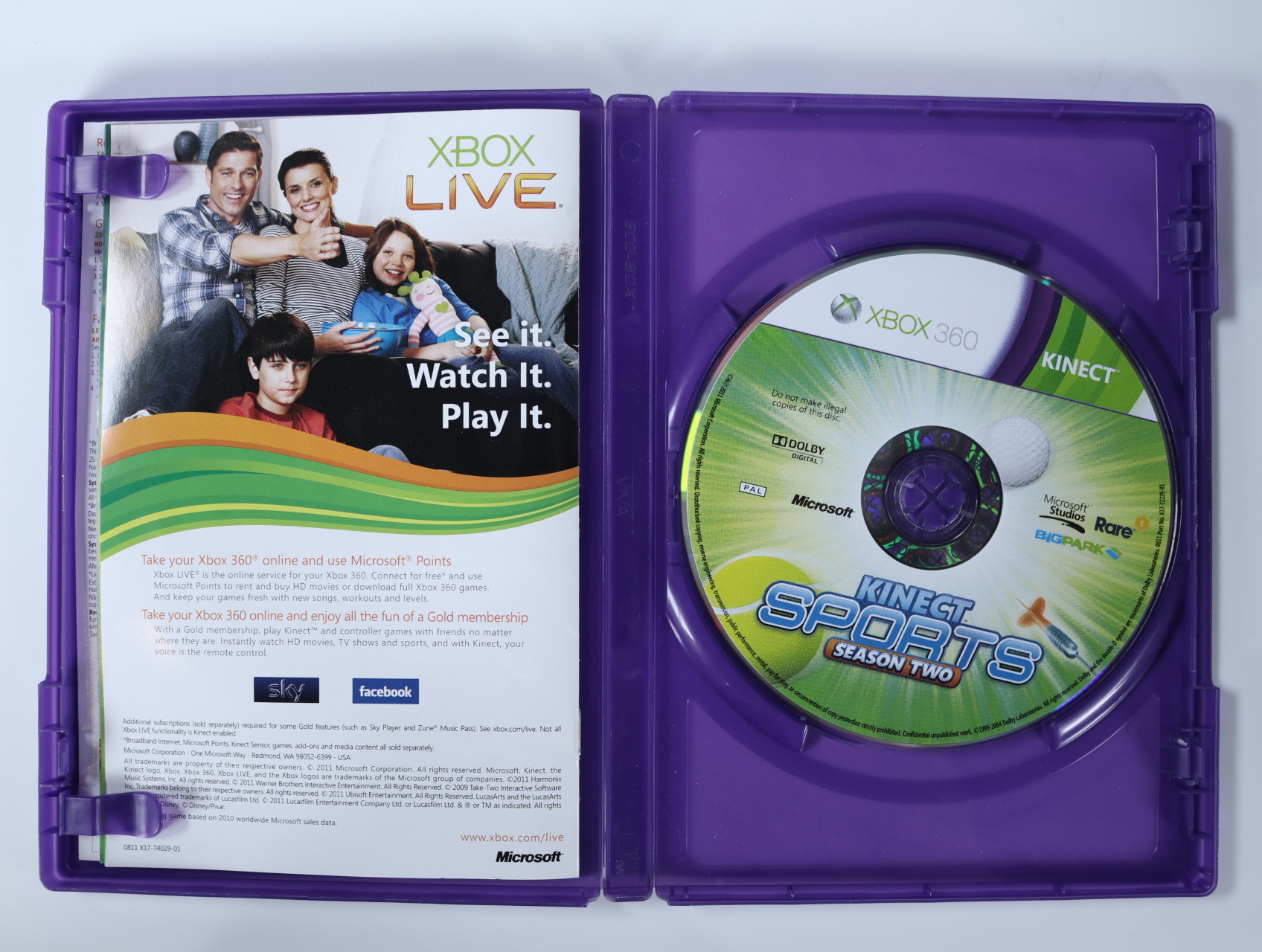 Xbox 360 - Kinect Sports Season 2 - productfoto 2
