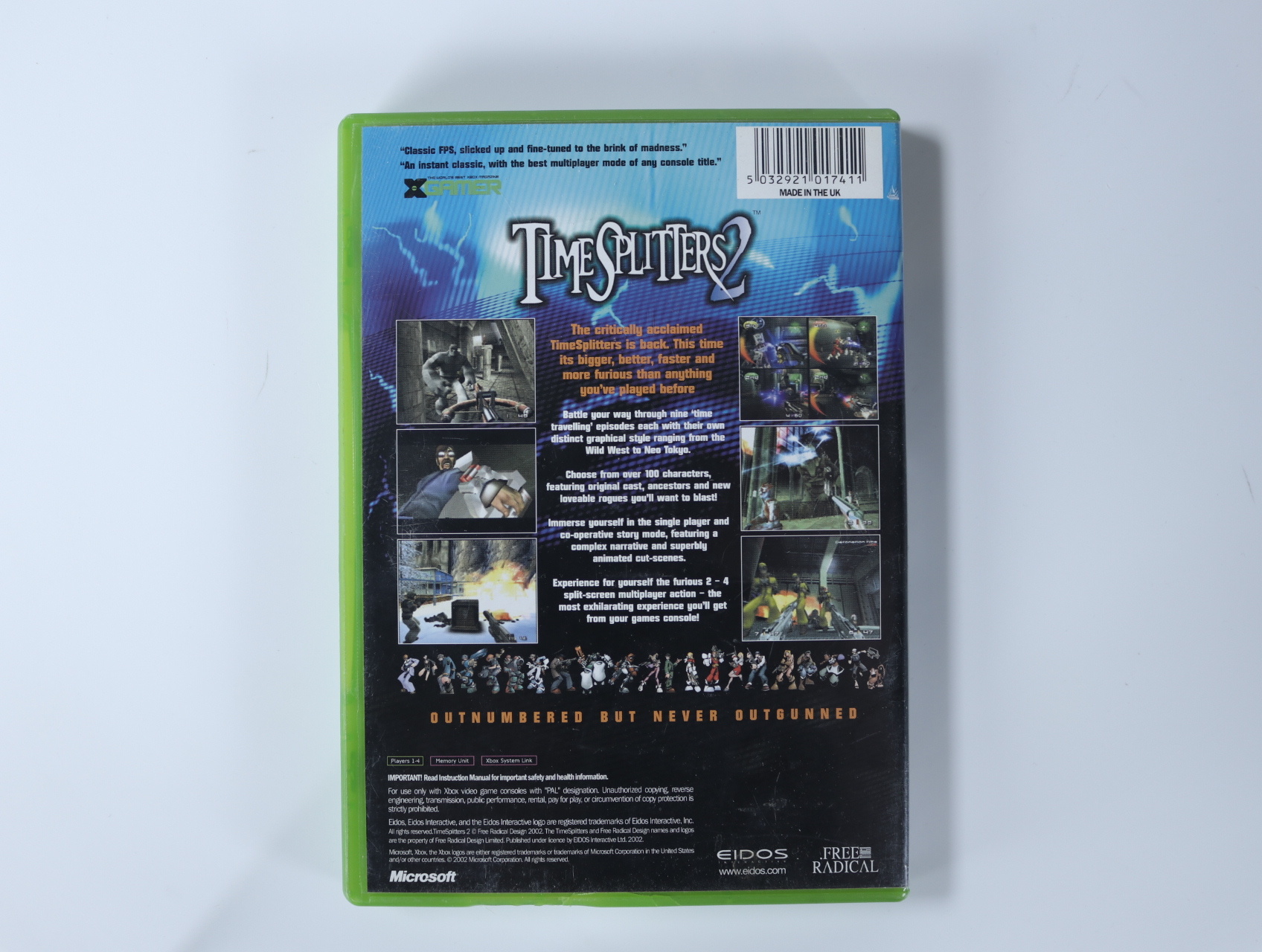 Xbox Classic - Time Splitters 2 - productfoto 3