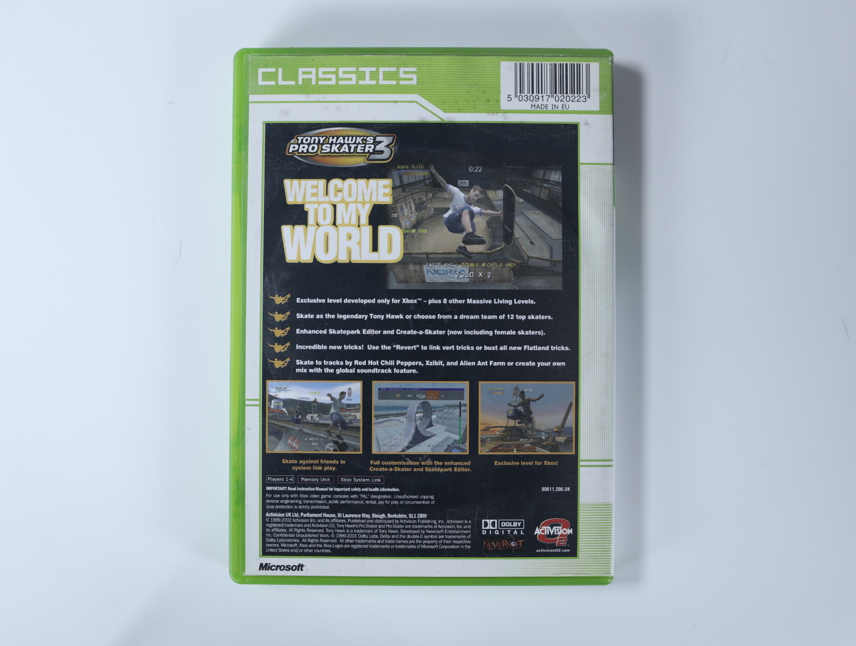 Xbox Classic - Tony Hawk's Pro Skater 3 [Classics] - productfoto 3