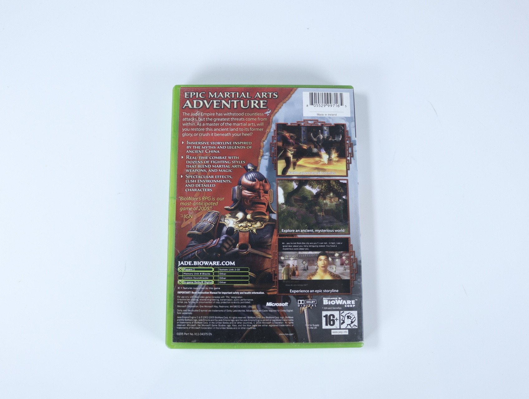 Xbox Classic - Jade Empire - Unknown - productfoto 2