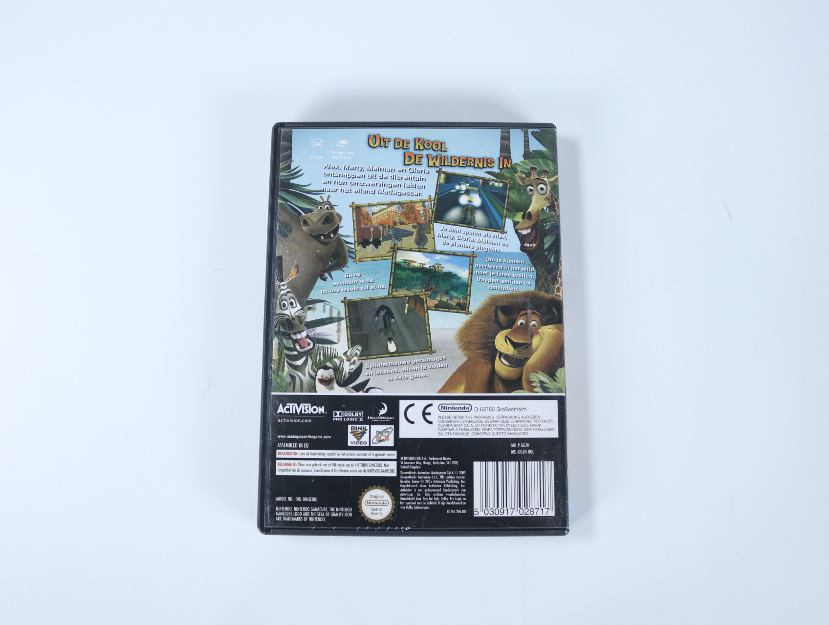 Nintendo GameCube - Madagascar - productfoto 2