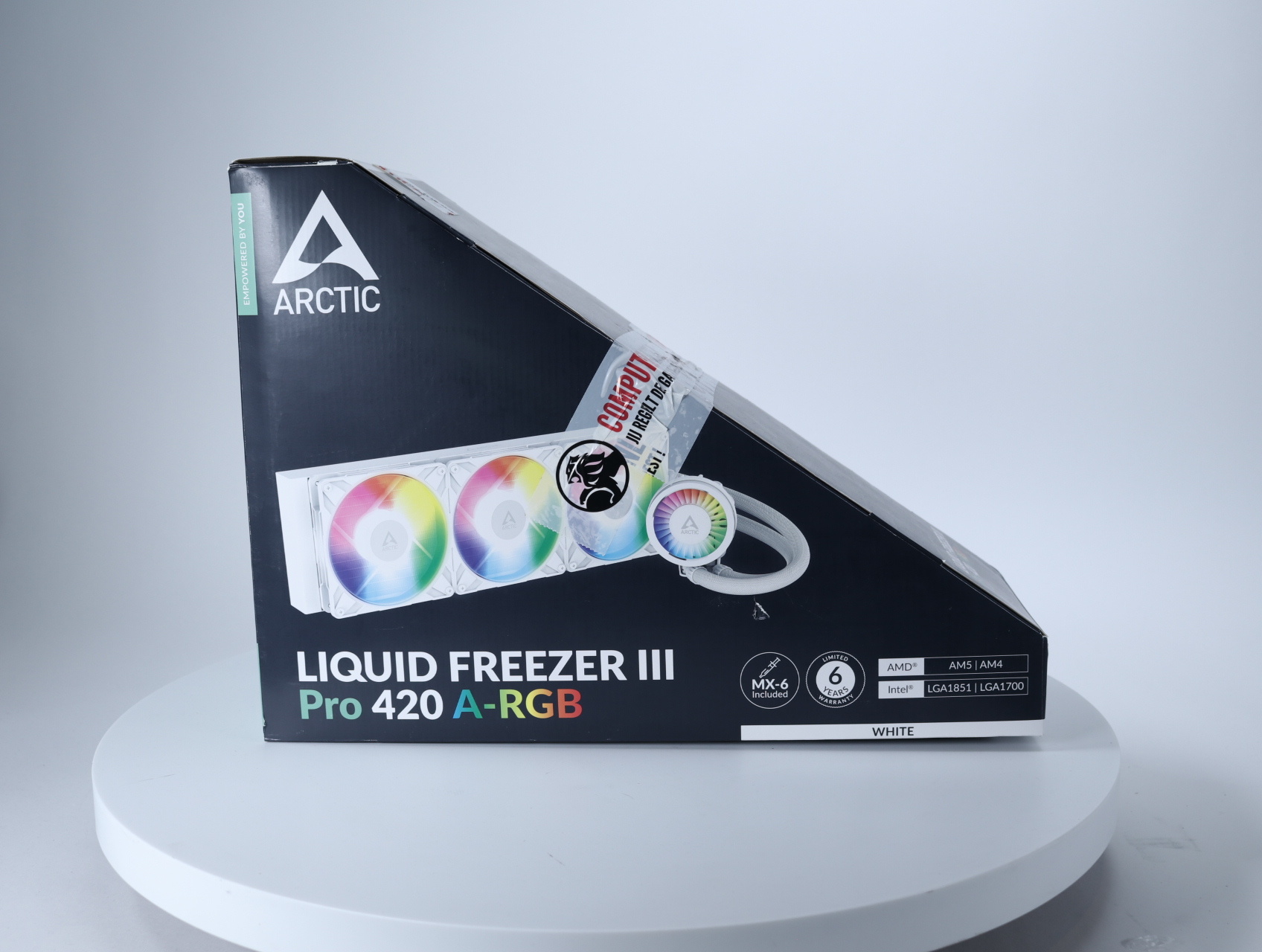 Liquid Freezer III Pro 420 A-RGB - Wit - productfoto 3