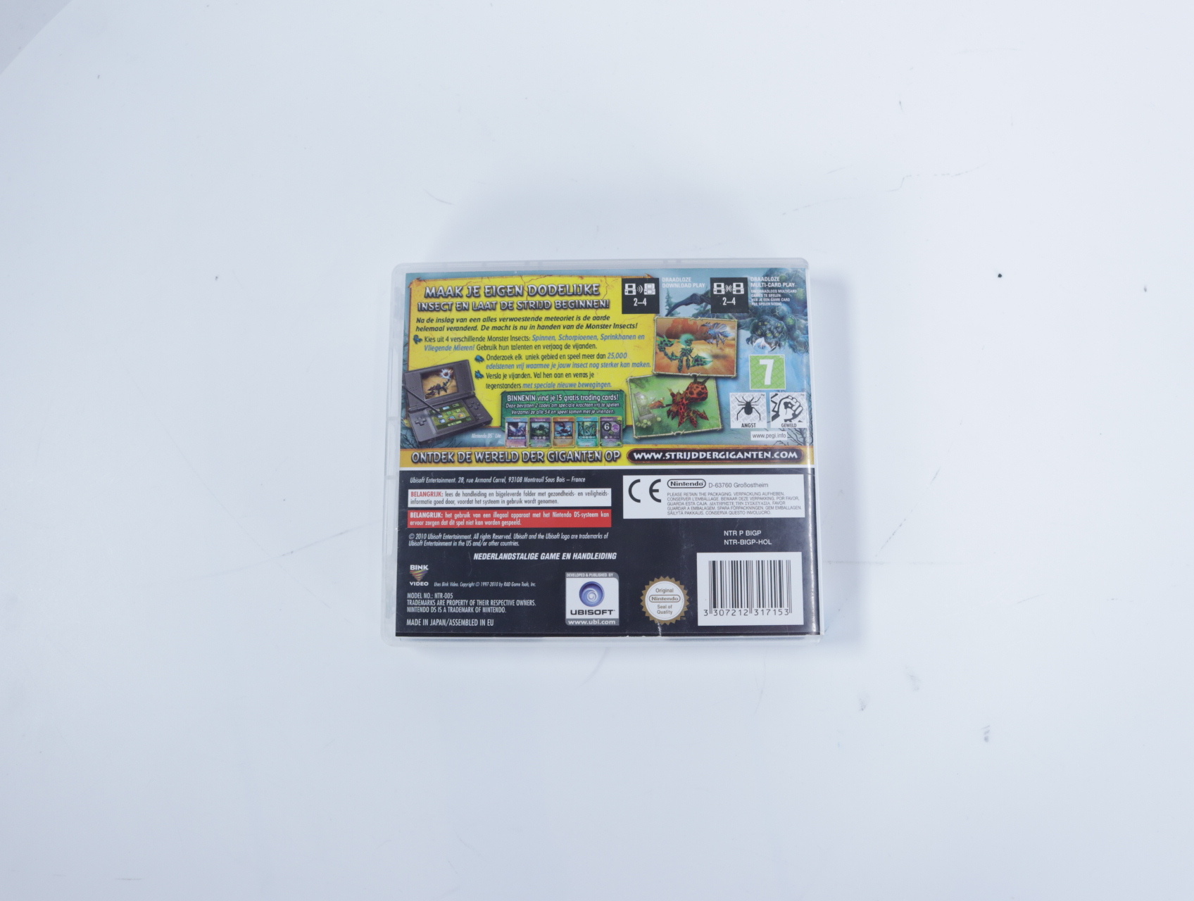 Nintendo DS - Strijd Der Giganten: Monster Insects - productfoto 2