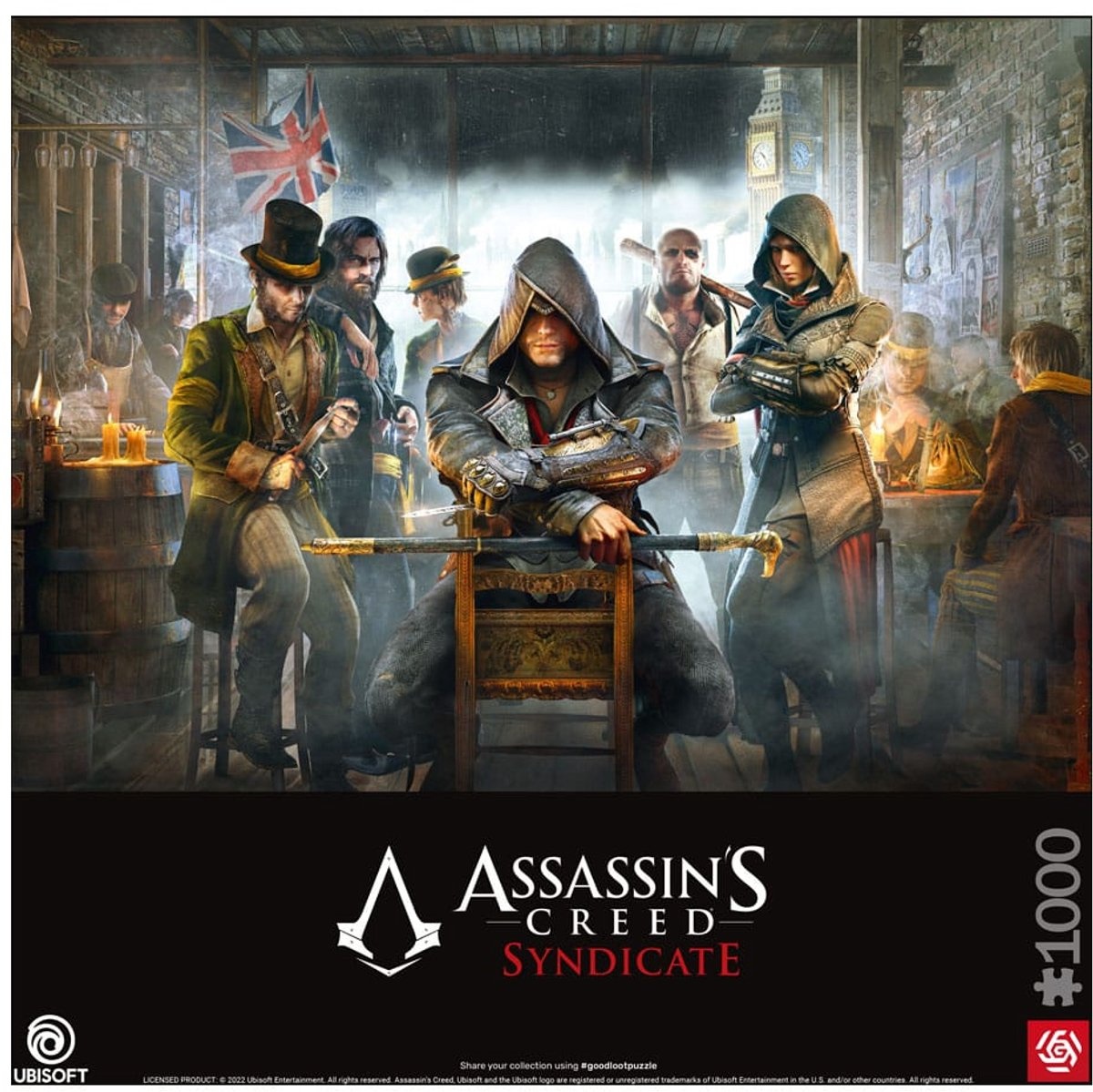 Assassin's Creed Syndicate: The Tavern - Puzzel 1000 stukjes - Assassin's Creed - productfoto 5