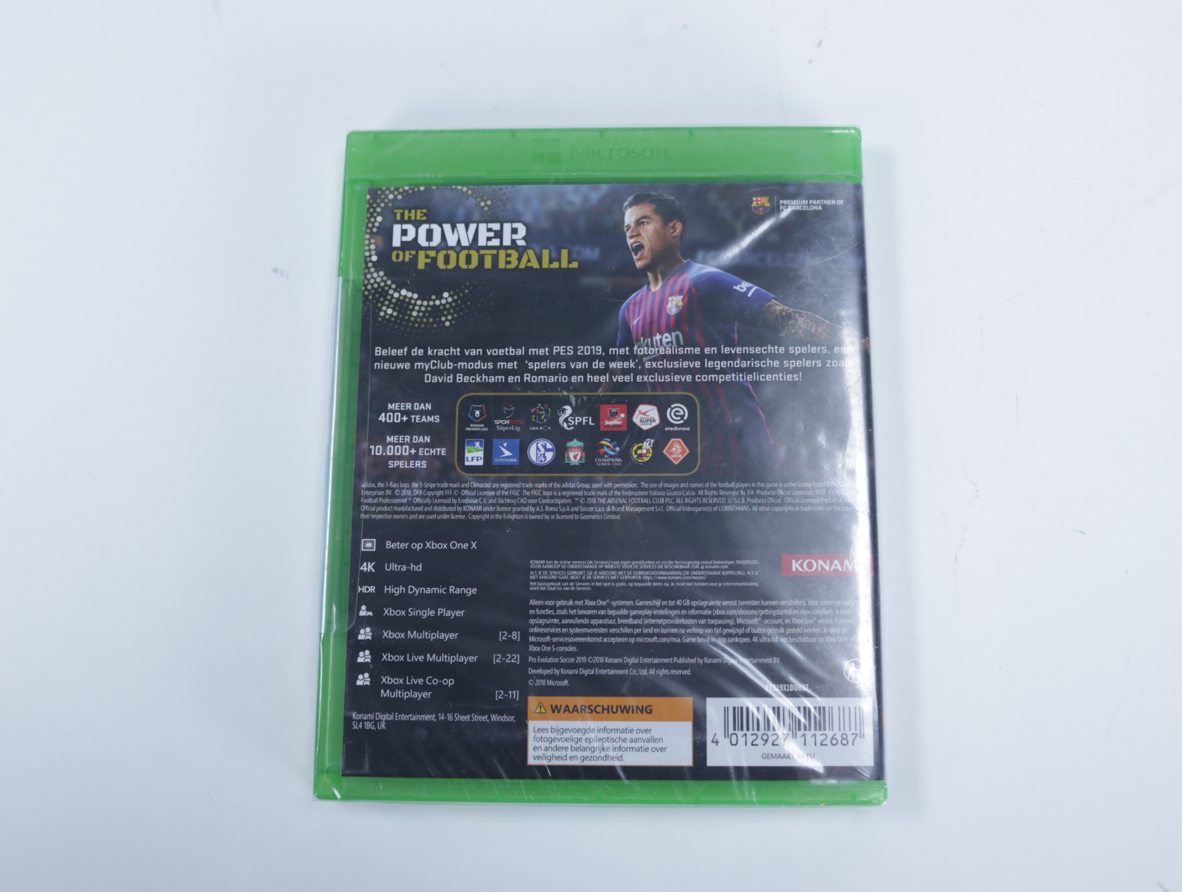 Xbox one - Pes 2019 (sealed) - productfoto 2