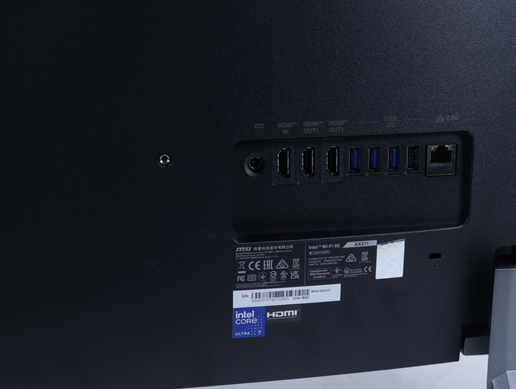 Modern | PC & MONITOR IN 1 | AM273Q AI 1UM-058EU | I7, 32GB RAM en 1TB SSD - productfoto 4