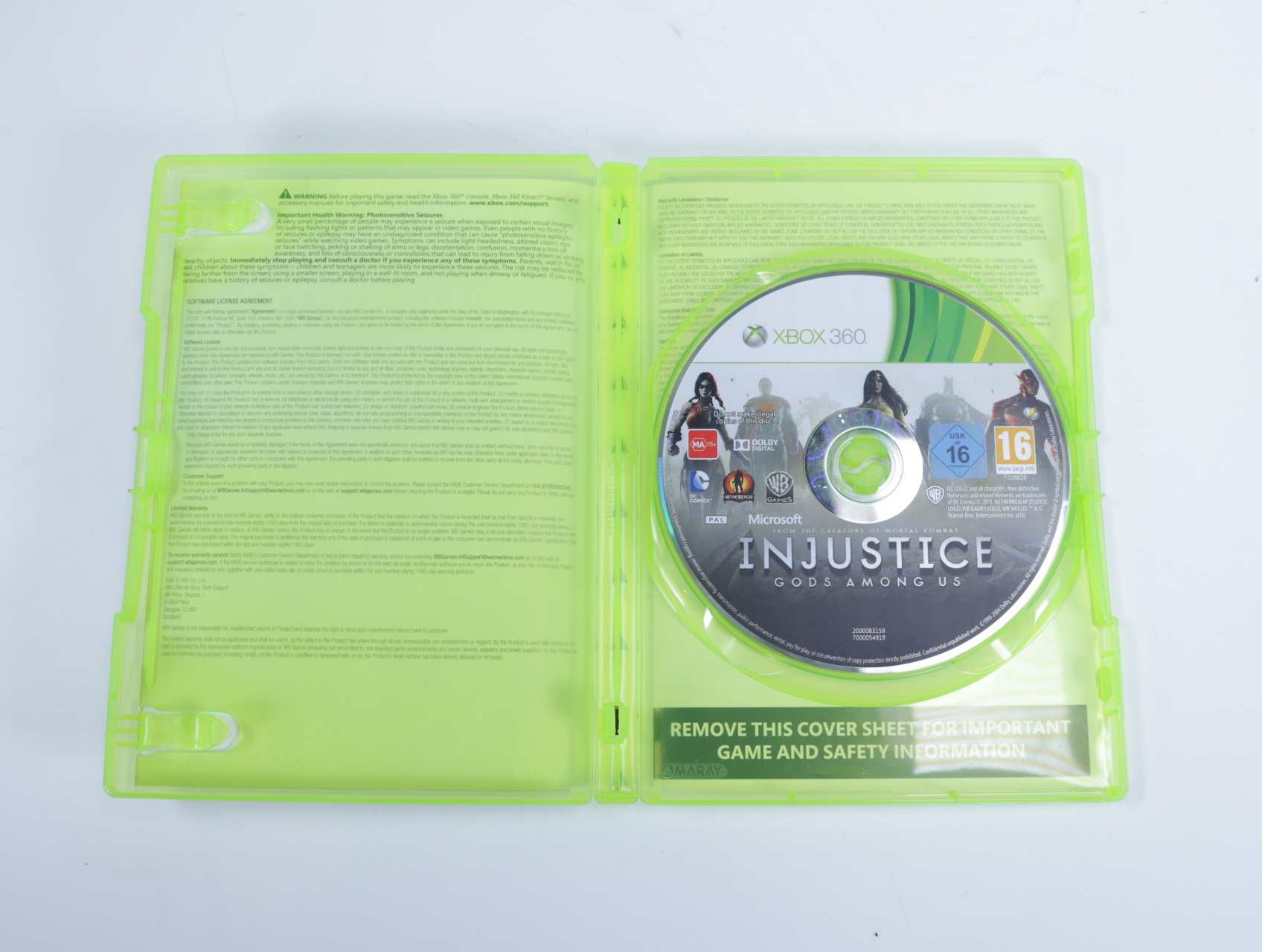 Xbox 360 - Injustice: Gods Among Us [No Manual] - productfoto 3