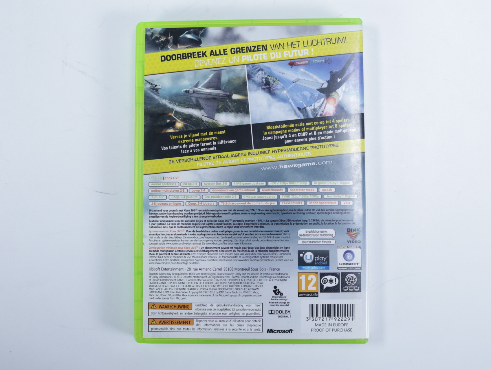 Xbox 360 - Tom Clancy's H.A.W.X. 2 - Ubisoft Bucharest - productfoto 2
