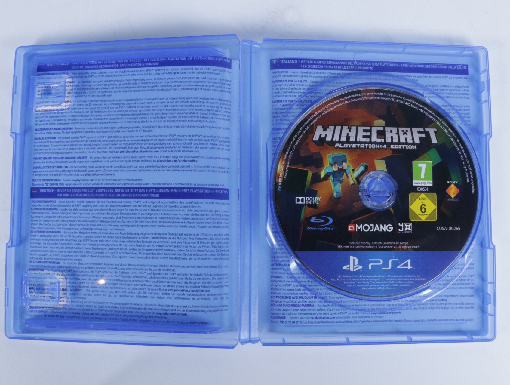 Playstation 4 - Minecraft Playstation 4 edition [No Manual][Gebruikt] - Gebruikt - productfoto 3