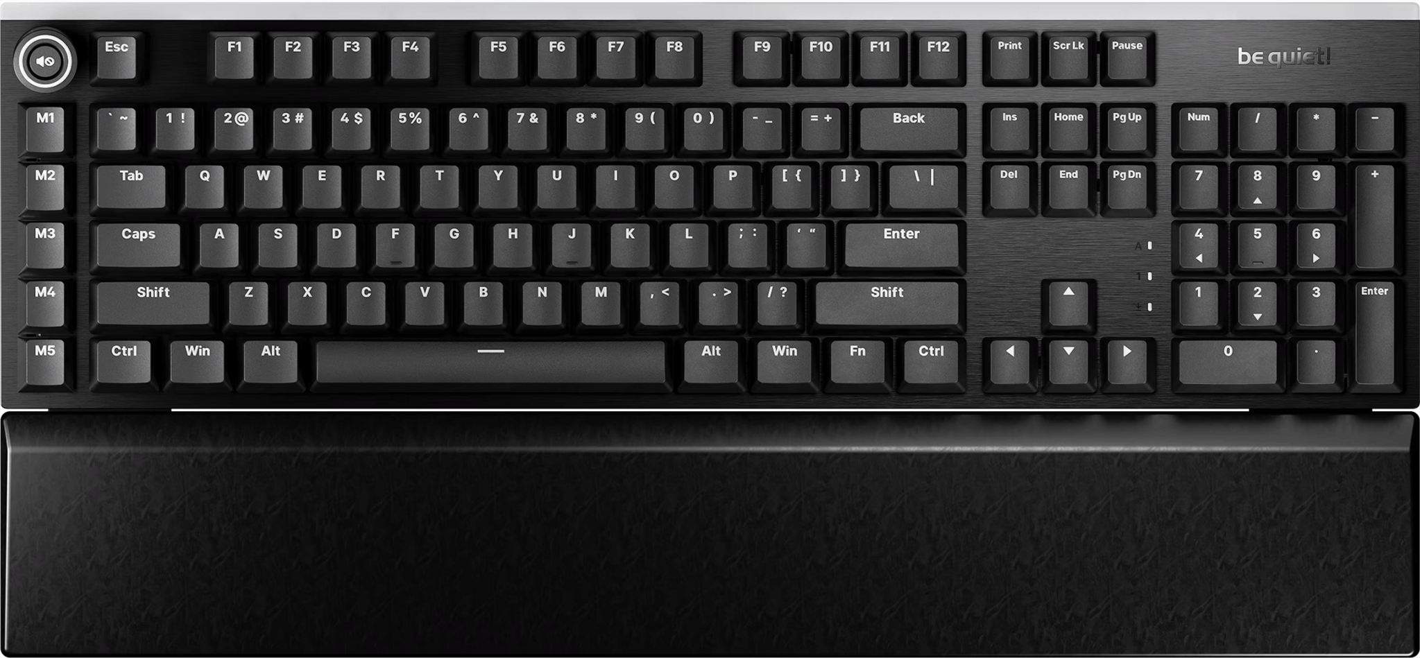 Light Mount "Tactile" | Full - RGB - Mechanisch (QWERTY US) - be quiet! - productfoto 2
