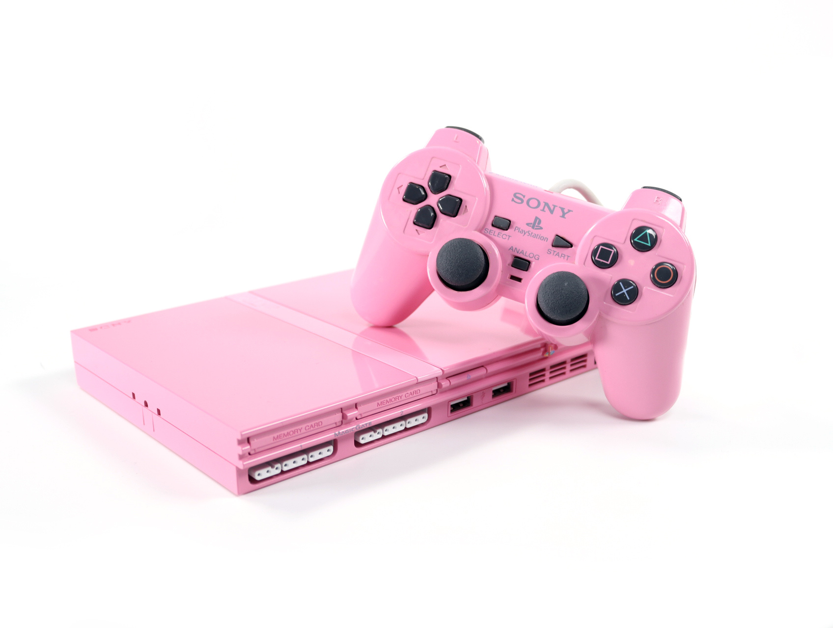 PlayStation 2 - Slim Console Pink [SCPH-77004] - productfoto 8