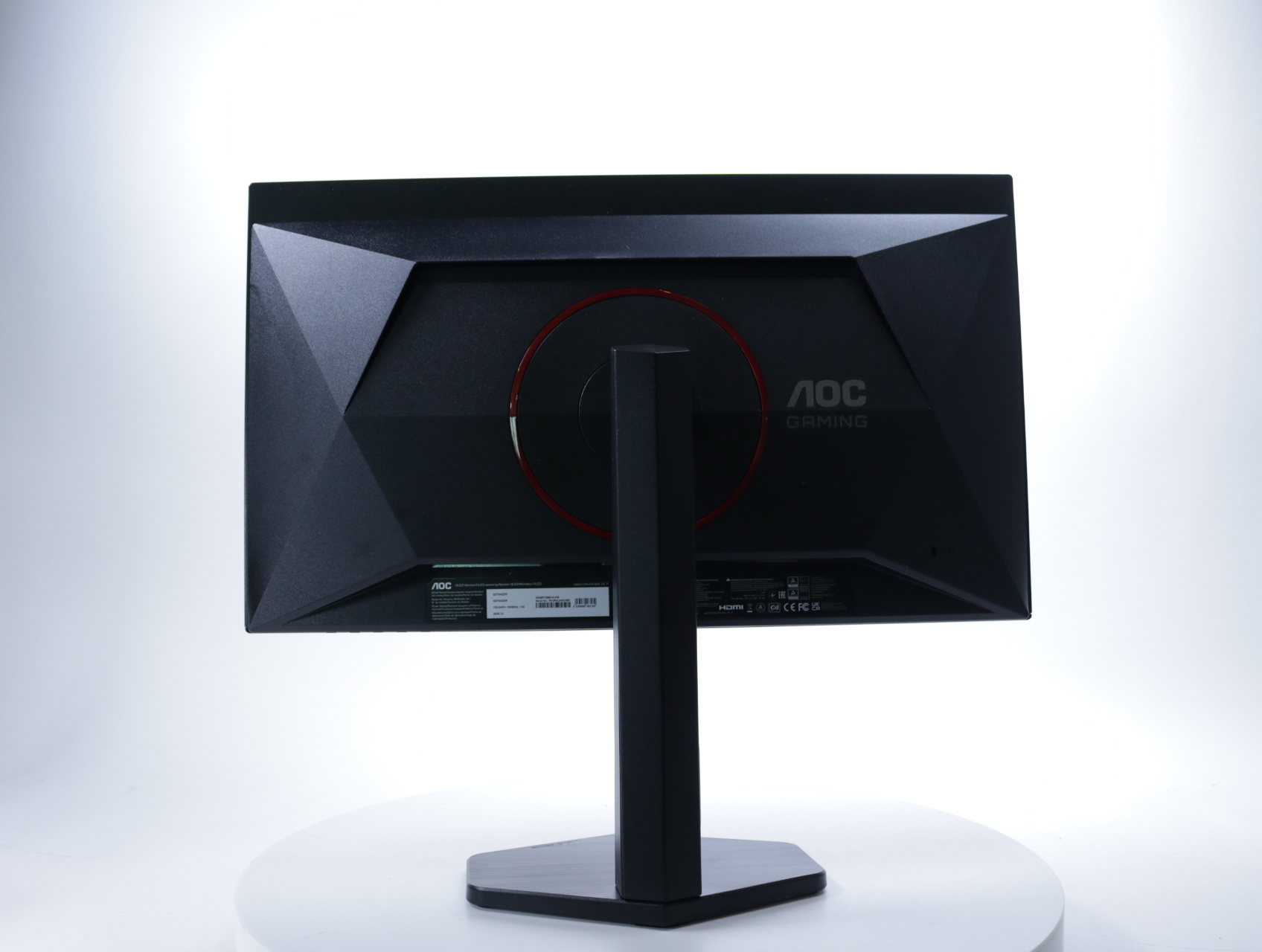 Q27G4ZDR | Rood Zwart | QHD - 240hz - 0.03ms - QD-OLED - 26,5 inch - productfoto 3