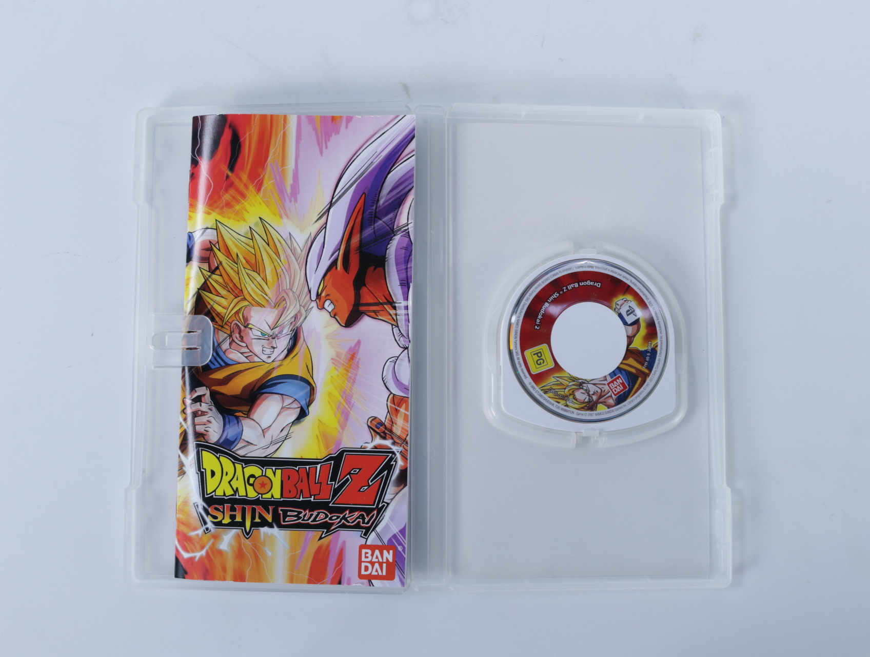 PSP - Dragonball Z Shin Budokai - productfoto 2