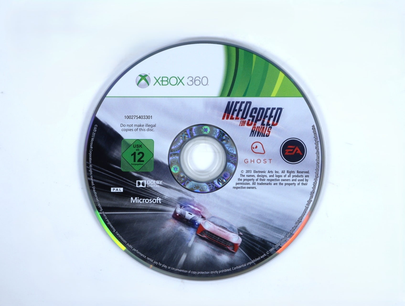 Xbox 360 - Need for Speed Rivals [Disc only]
